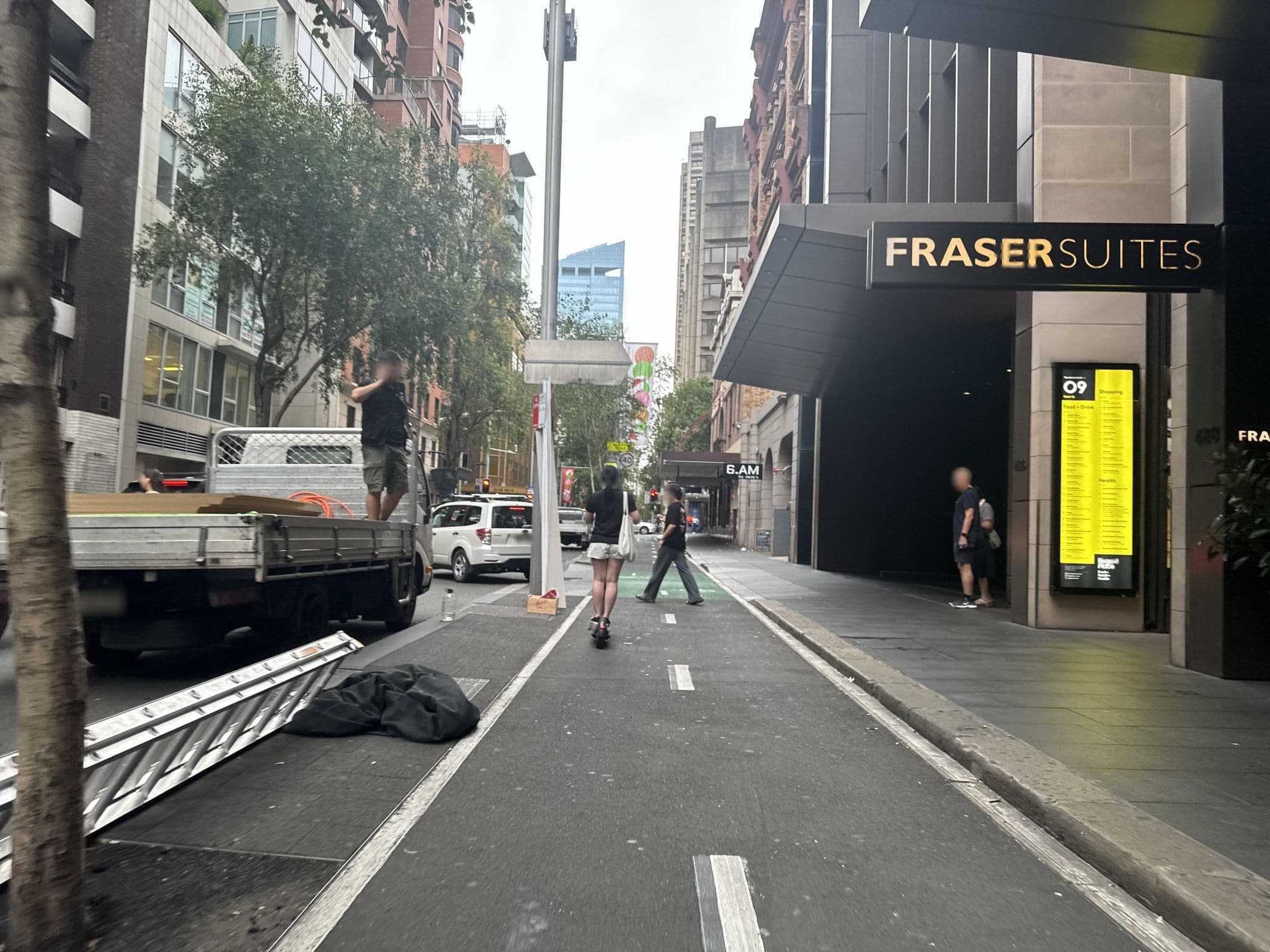 Street view near Fraser Suites, Haymarket — © jakecopp (CC BY-SA · Mapillary)