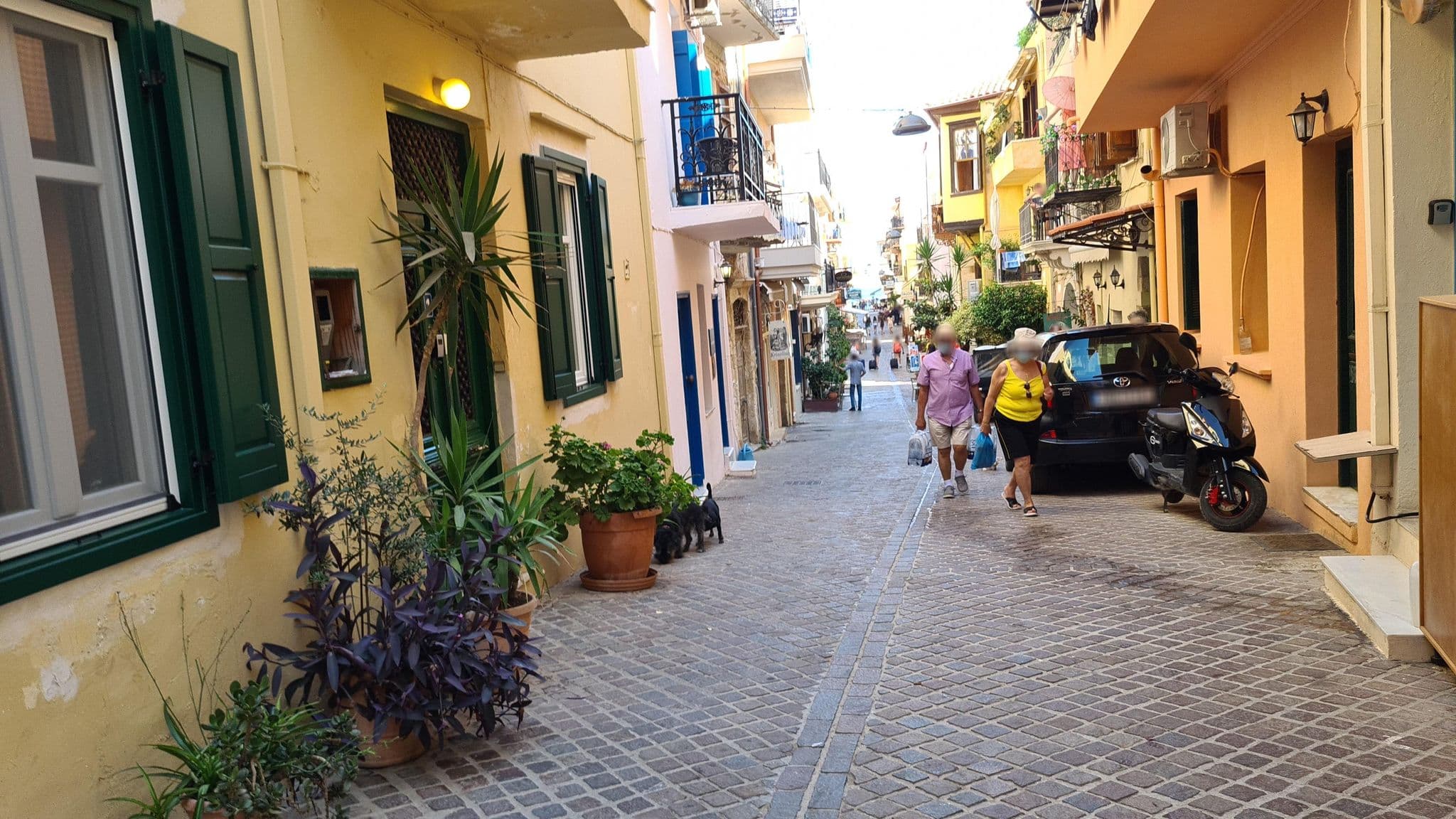 Street view near Room Honeymoon, Chaniá — © dsmm (CC BY-SA · Mapillary)