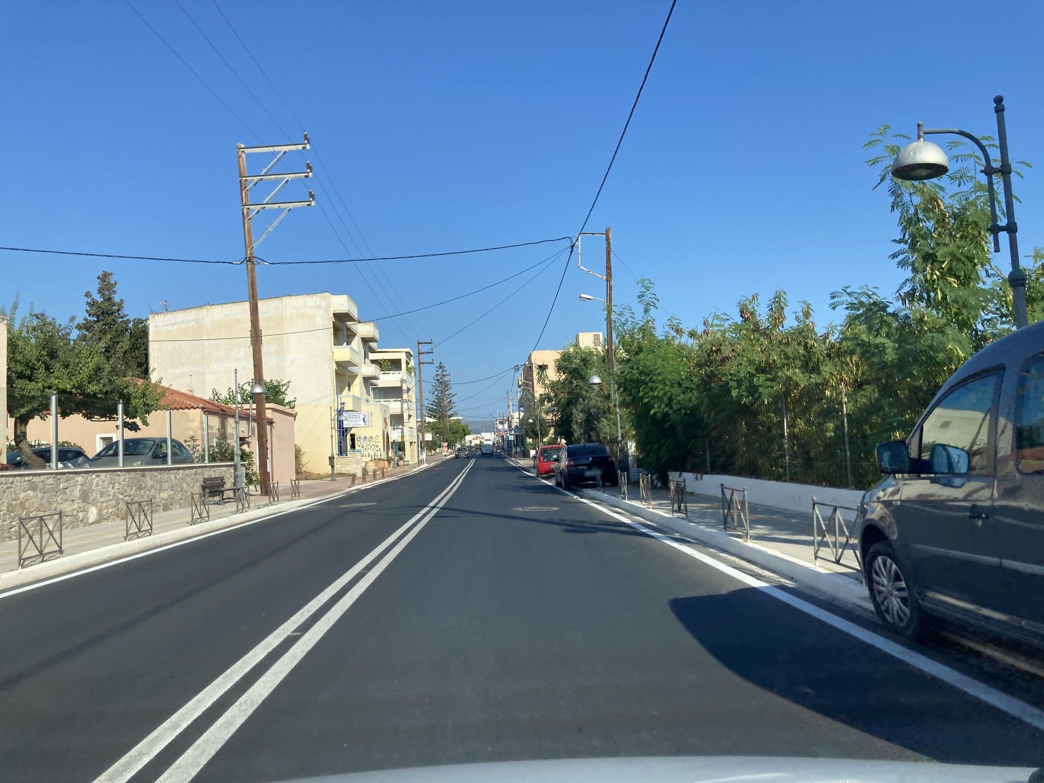 Street view near Futura Hotel, Kolympári — © fod (CC BY-SA · Mapillary)