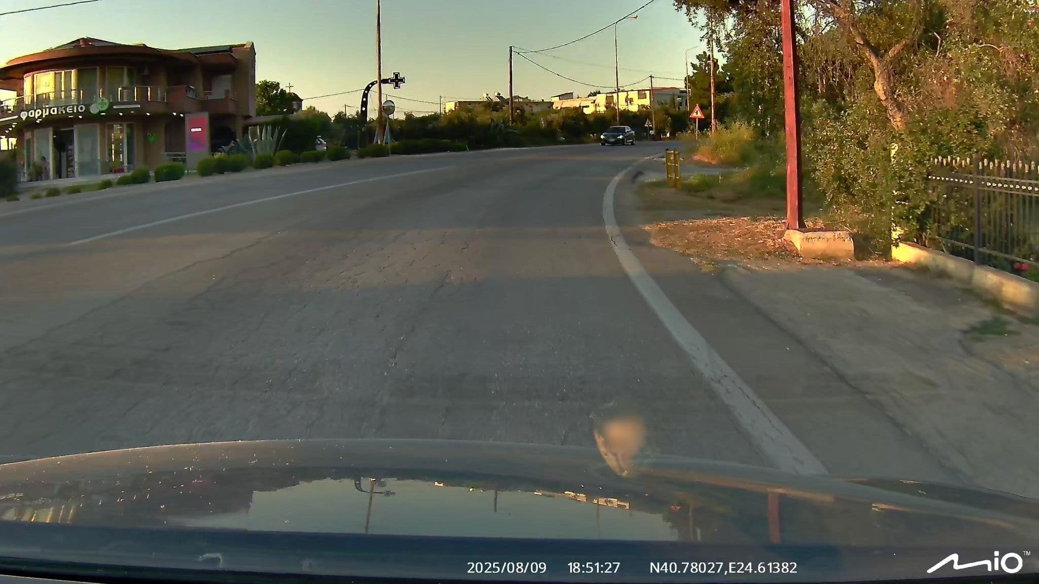 Street view near Villa Rania Studios, Prínos — © puky (CC BY-SA · Mapillary)