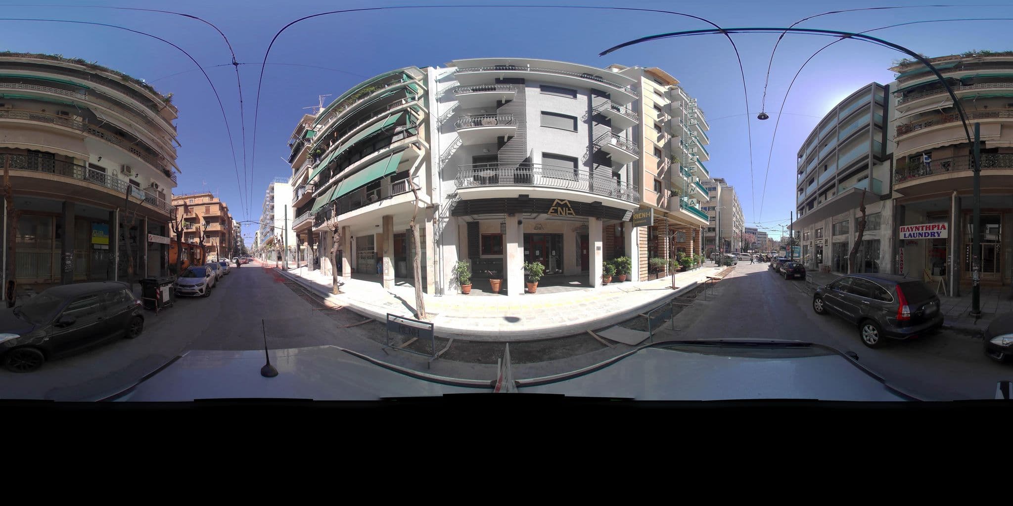 Street view near Katerina, Athens