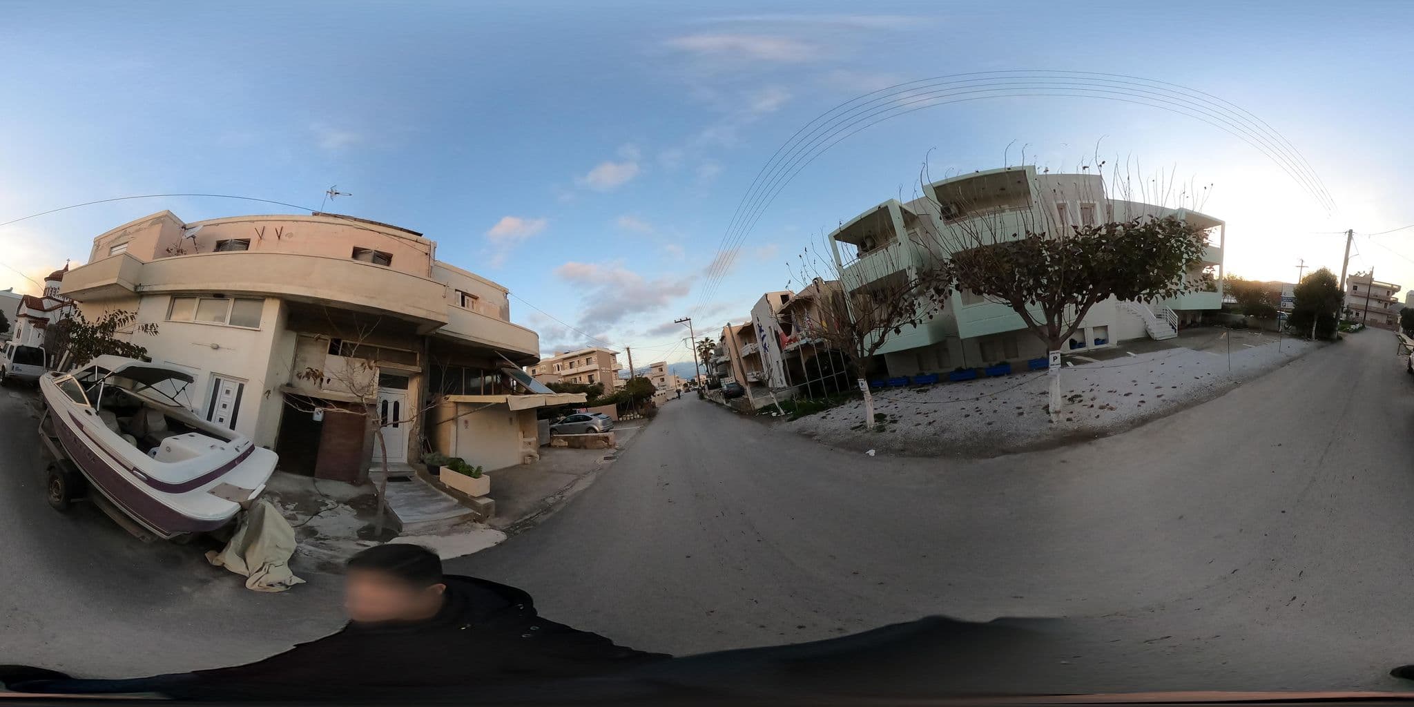 Street view near Revekka B&B, Kíssamos — © alexbartzokas (CC BY-SA · Mapillary)