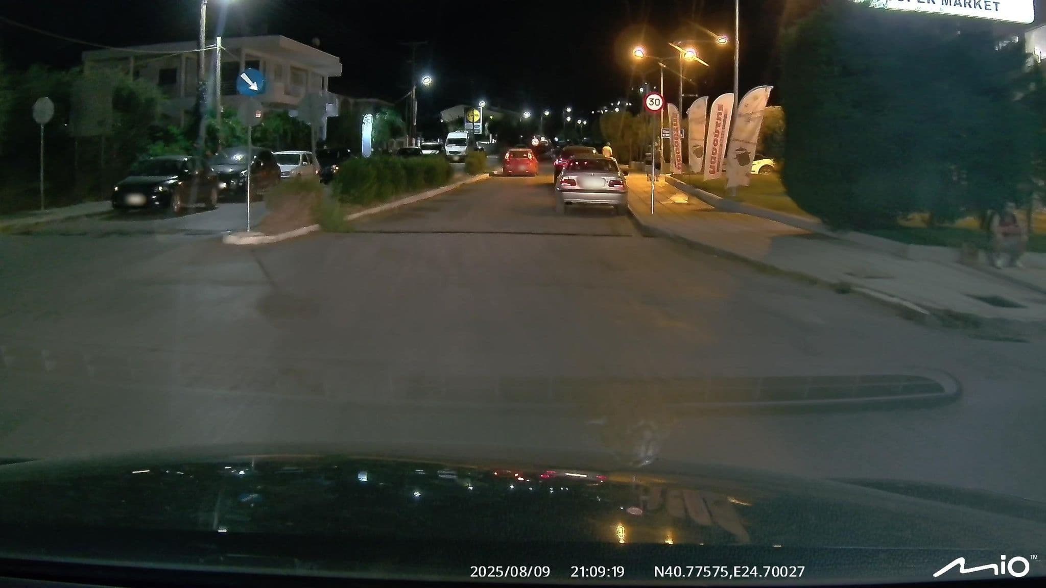 Street view near Studios Evridiki, Thásos — © puky (CC BY-SA · Mapillary)