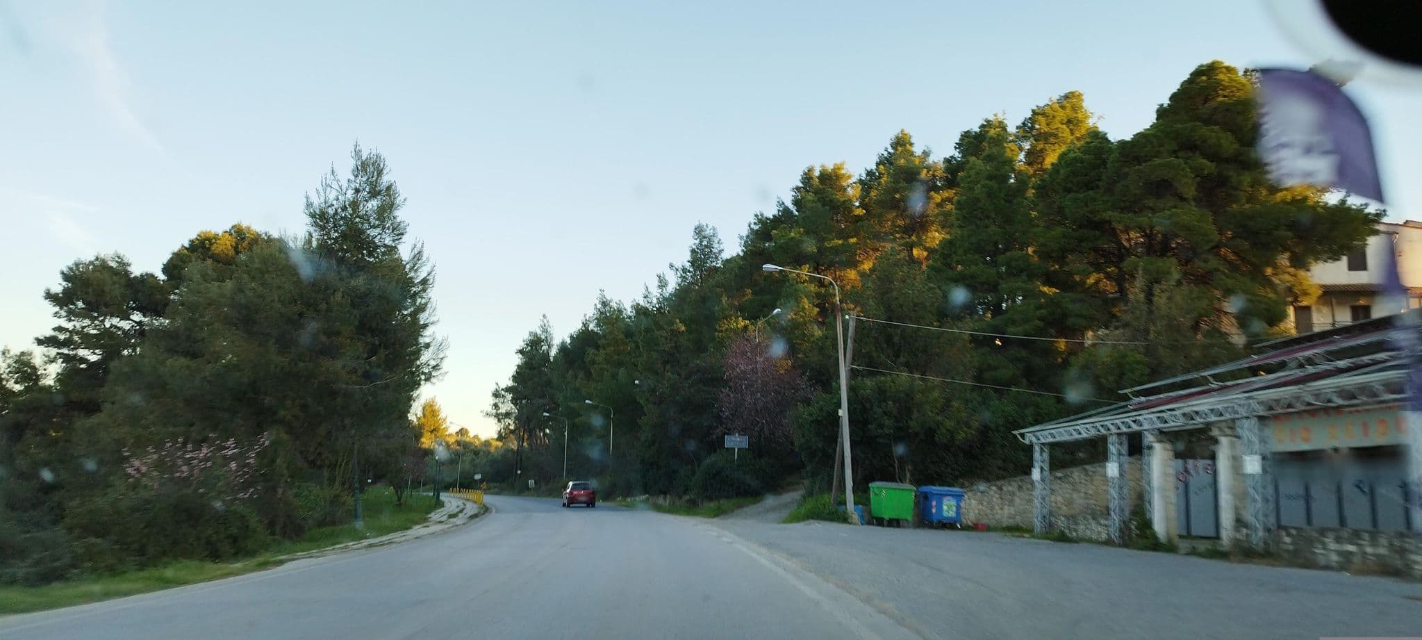 Street view near Hotel Belvedere, Áfytos — © neau (CC BY-SA · Mapillary)