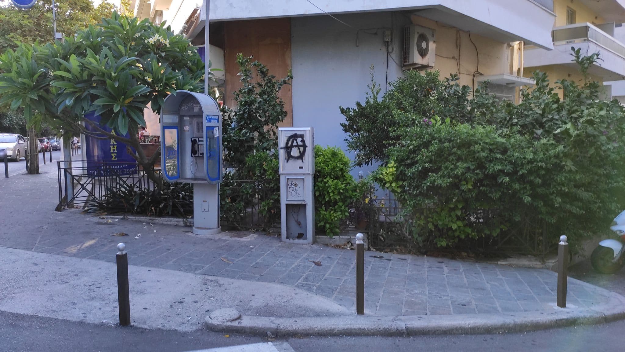 Street view near Elakati Luxury Boutique Hotel, Ródos