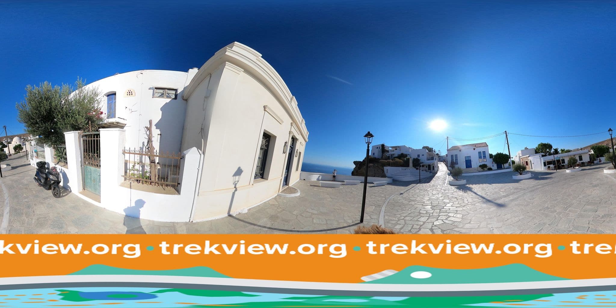 Street view near Hotel Castro, Íos — © trekviewed (CC BY-SA · Mapillary)