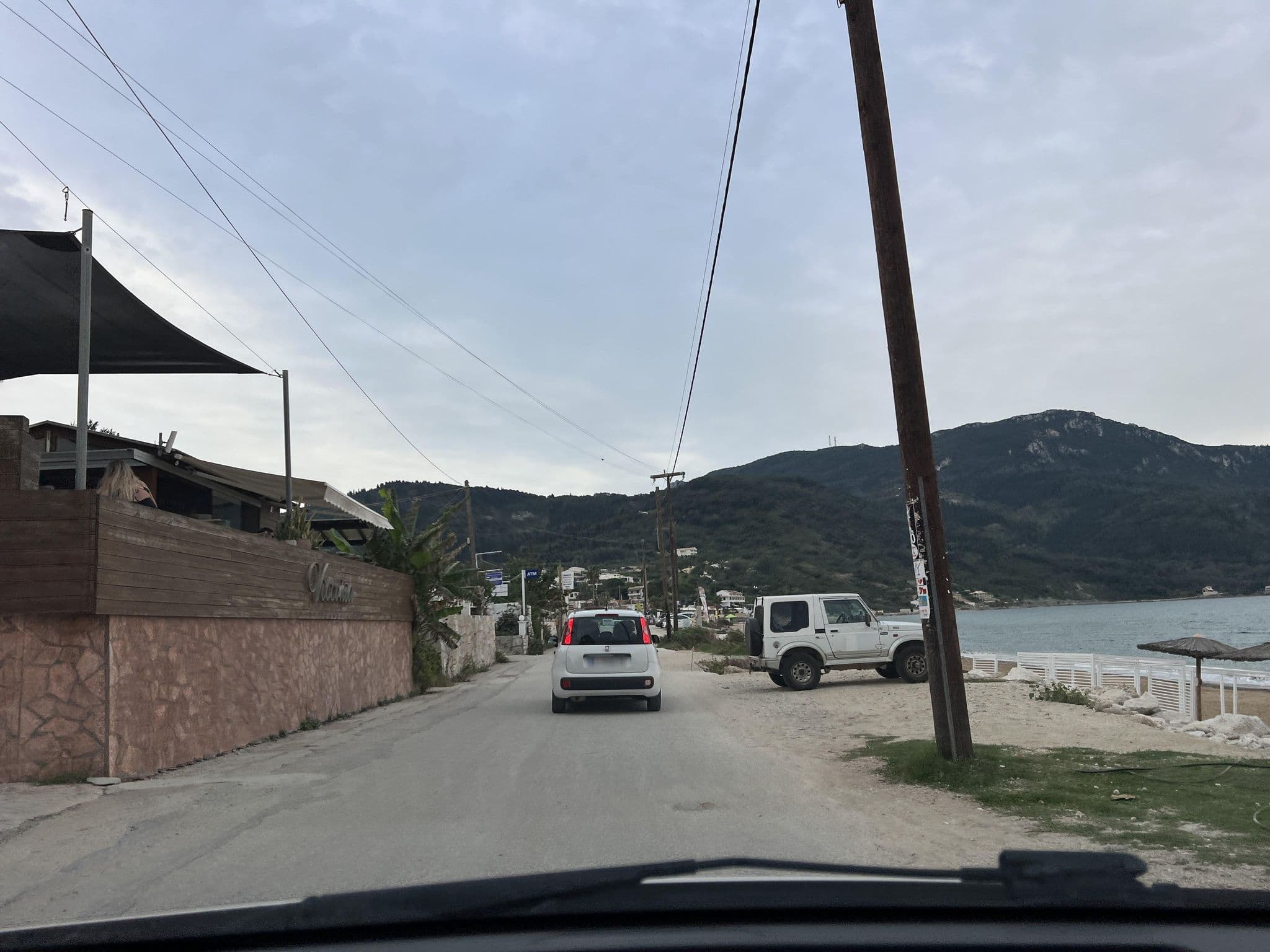 Street view near Vistonia, Agios Georgis