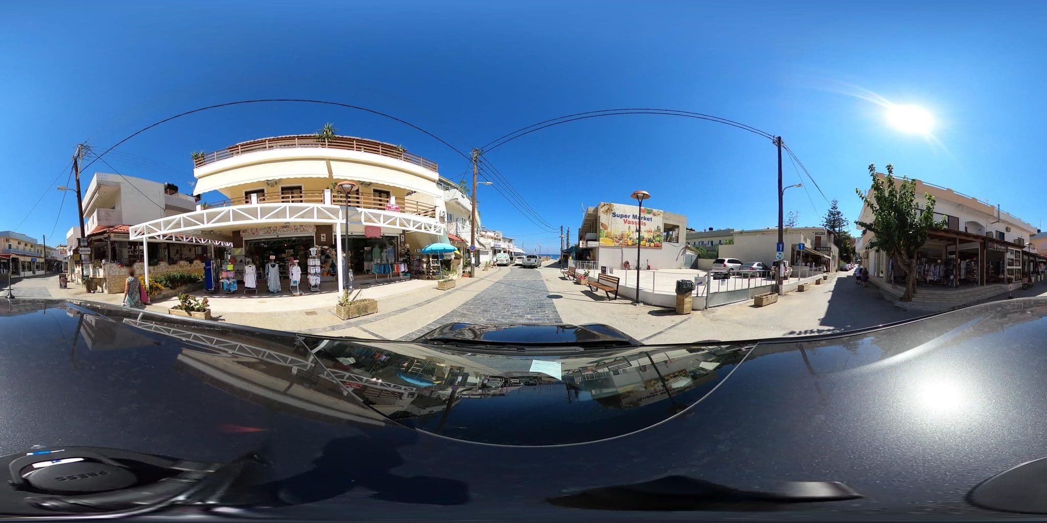 Street view near Zorbas Apartments & Studios, Gázi — © supco_survey (CC BY-SA · Mapillary)