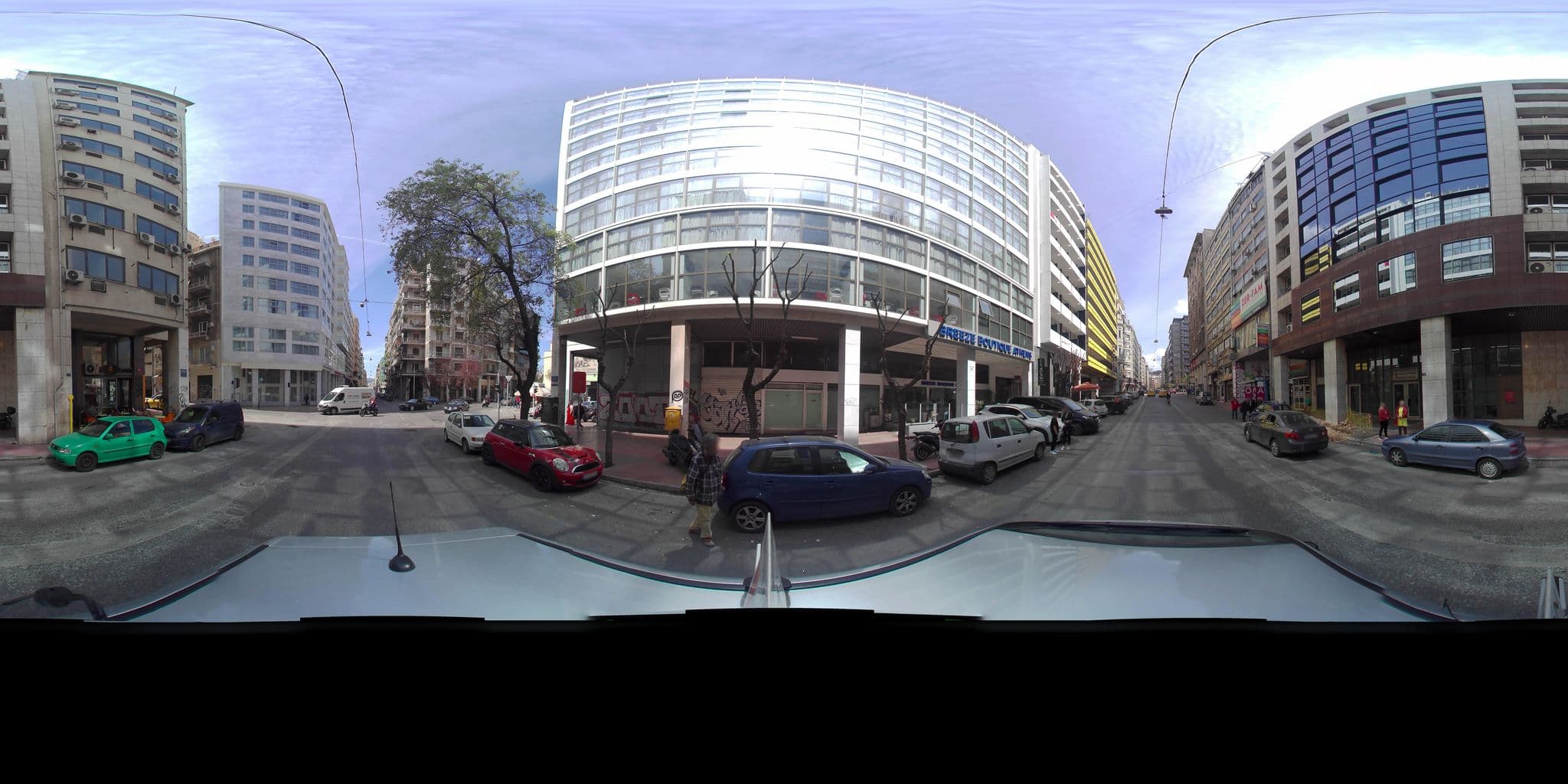 Street view near Breeze Boutique, Athens