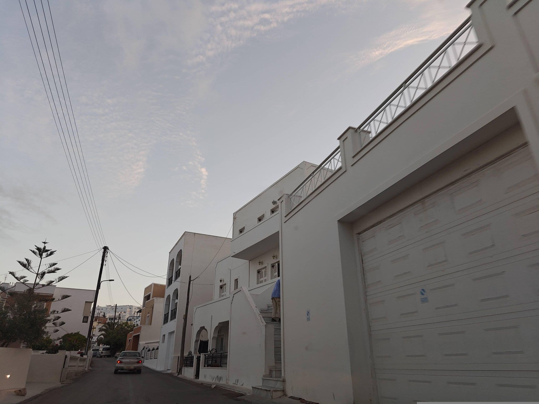 Street view near Tania Villa, Firá