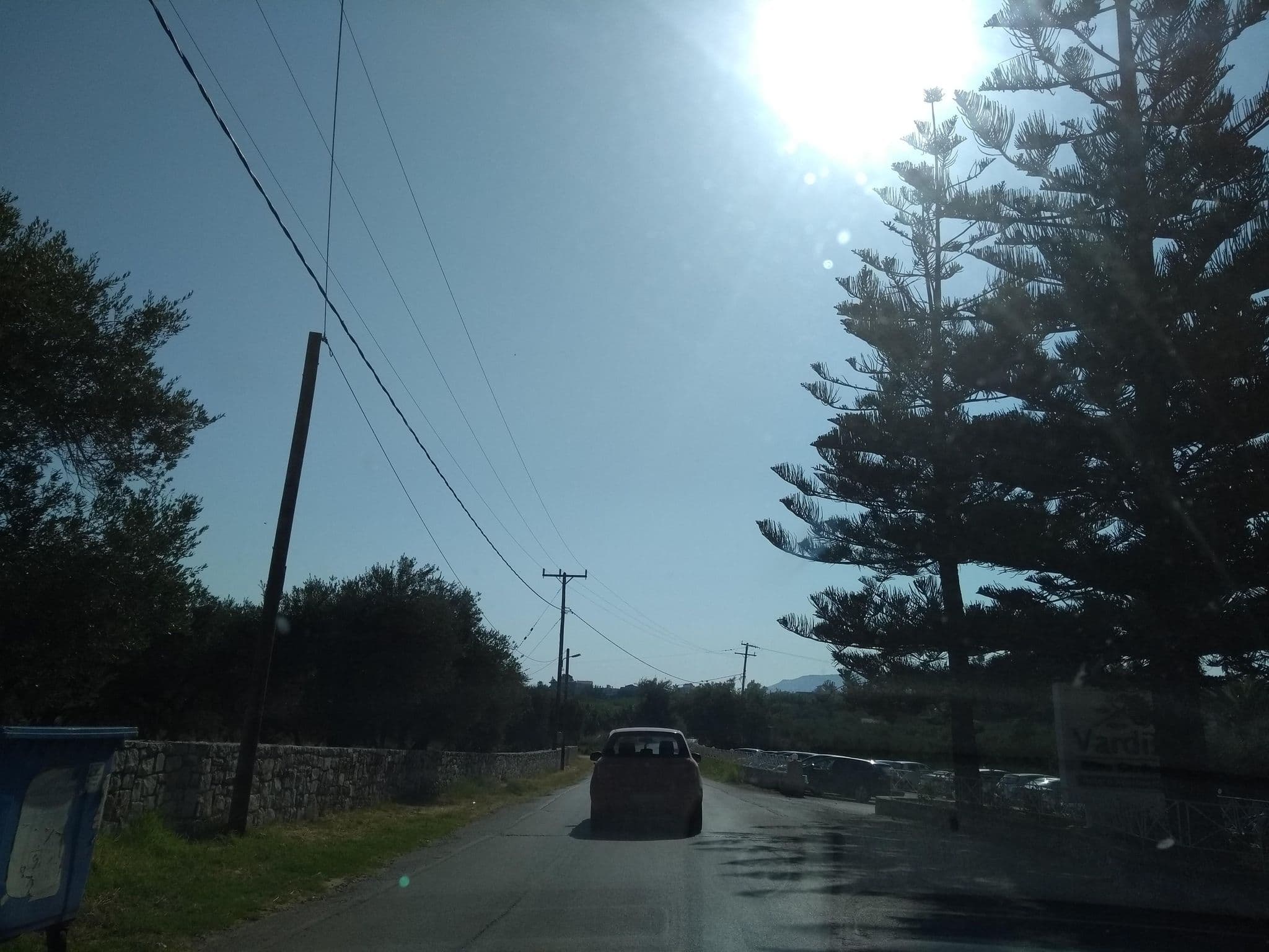 Street view near Olive Garden, Georgioupolis
