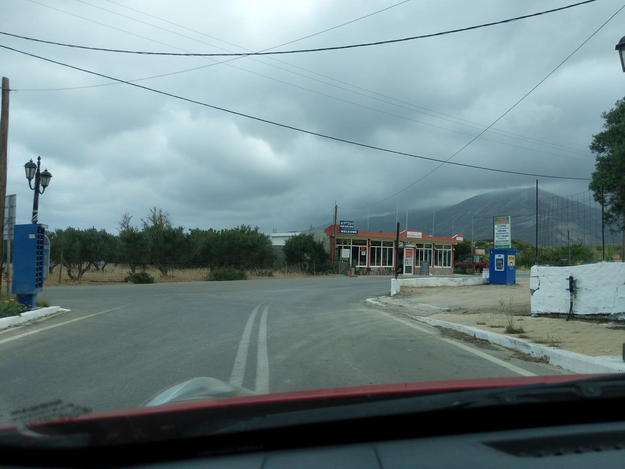 Street view near Nireides Apartments, Palaióchora