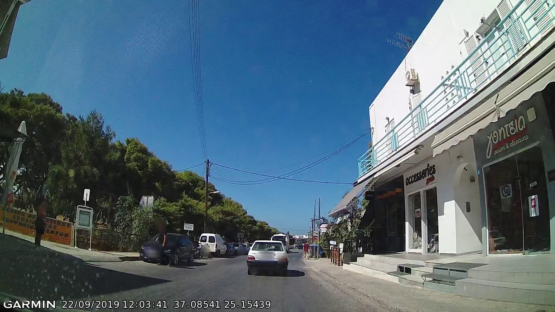 Street view near Marisa Rooms, Páros — © pppetros (CC BY-SA · Mapillary)