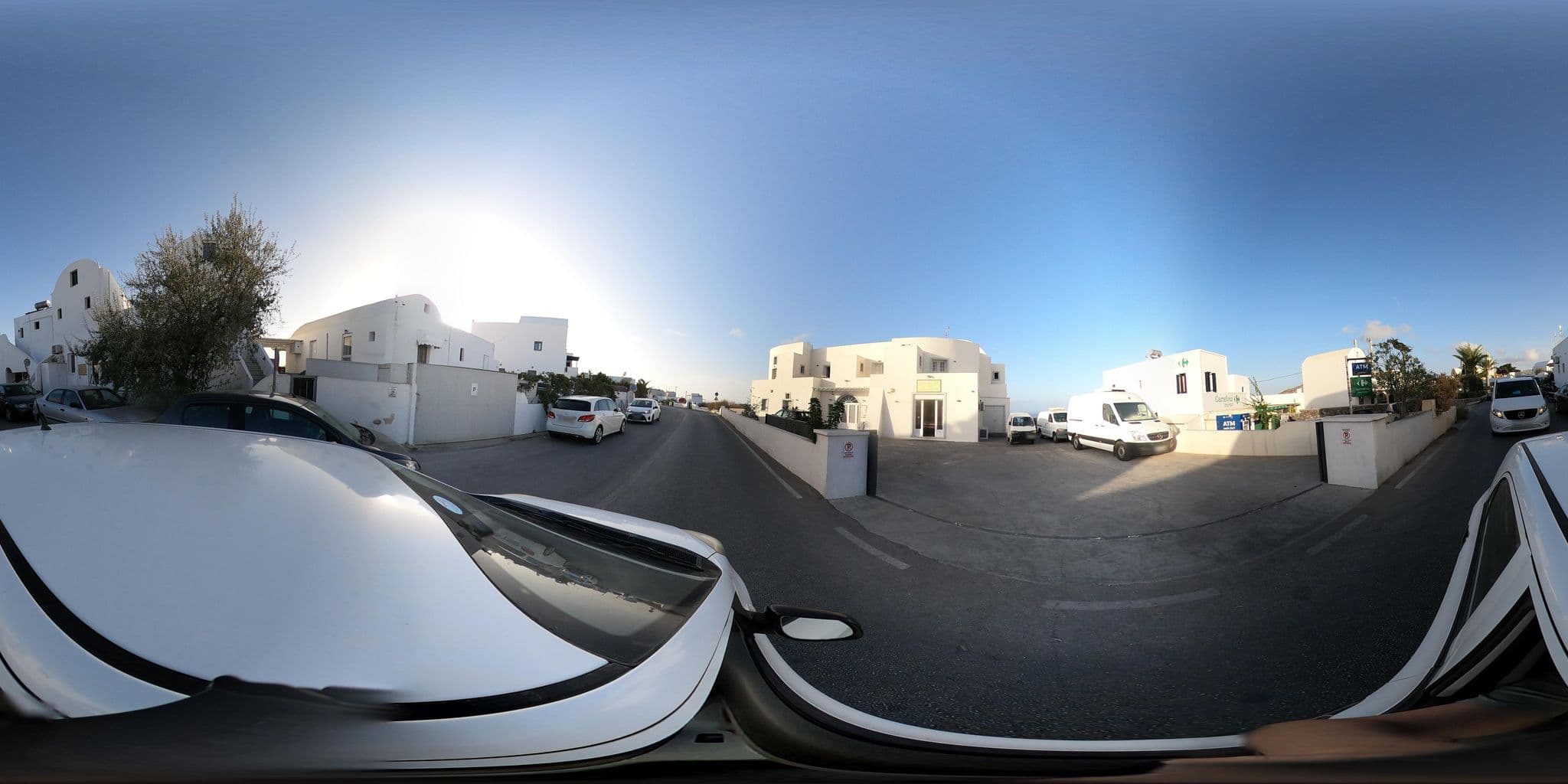 Street view near MaryLou John villas, Oía — © efikour (CC BY-SA · Mapillary)