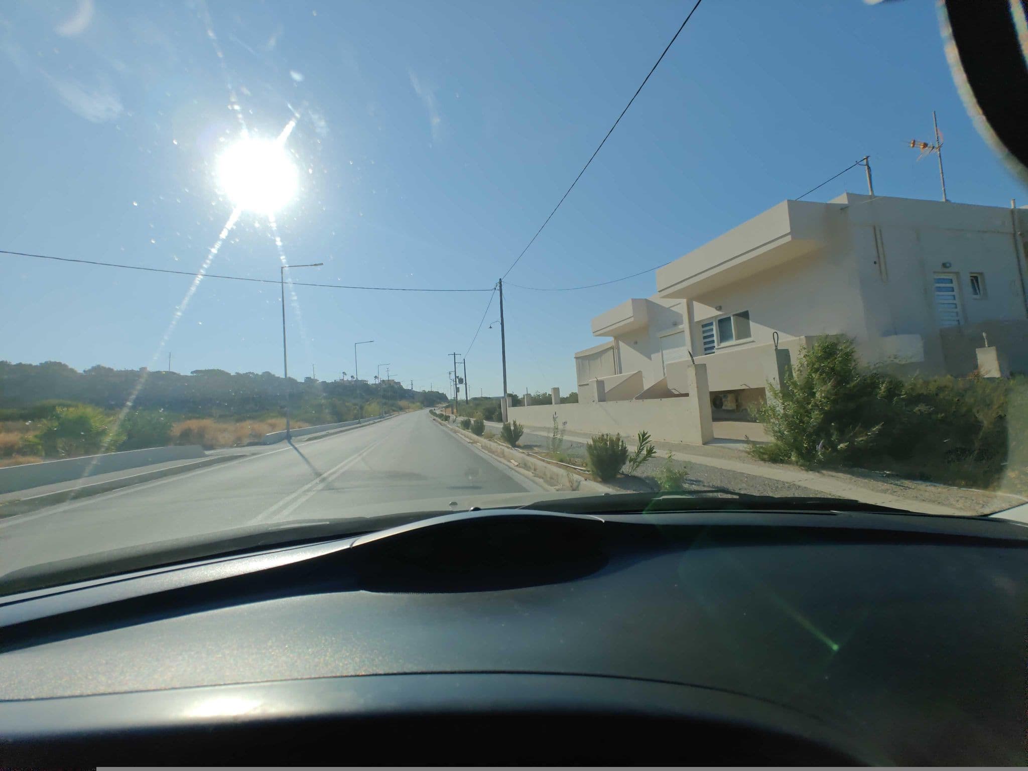 Street view near villa -palaiochora, Palaióchora