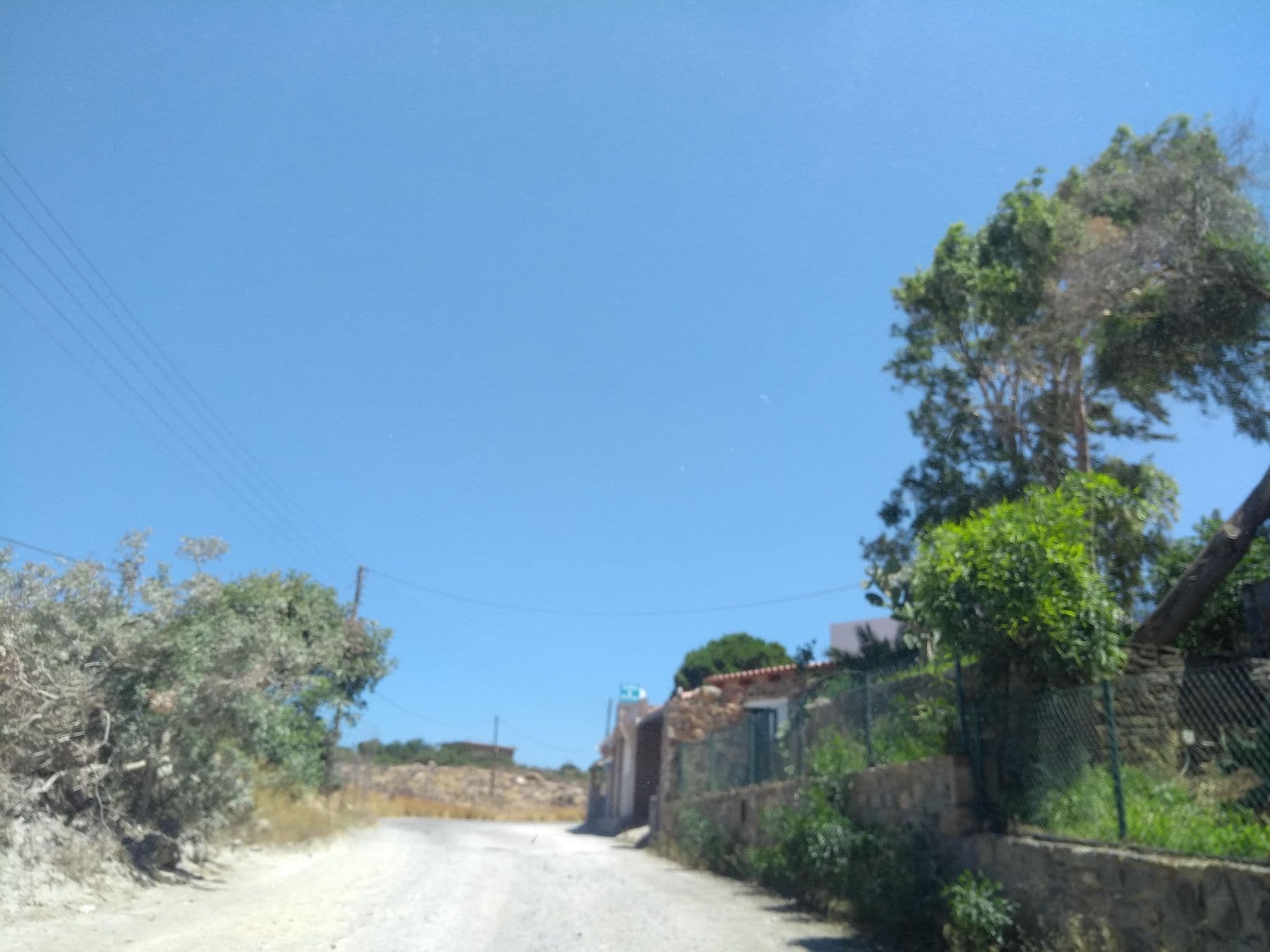 Street view near Elafonisi Village, Palaióchora