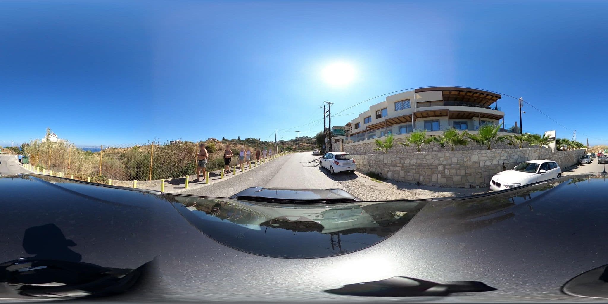 Street view near Irida Apartments, Gázi — © supco_survey (CC BY-SA · Mapillary)