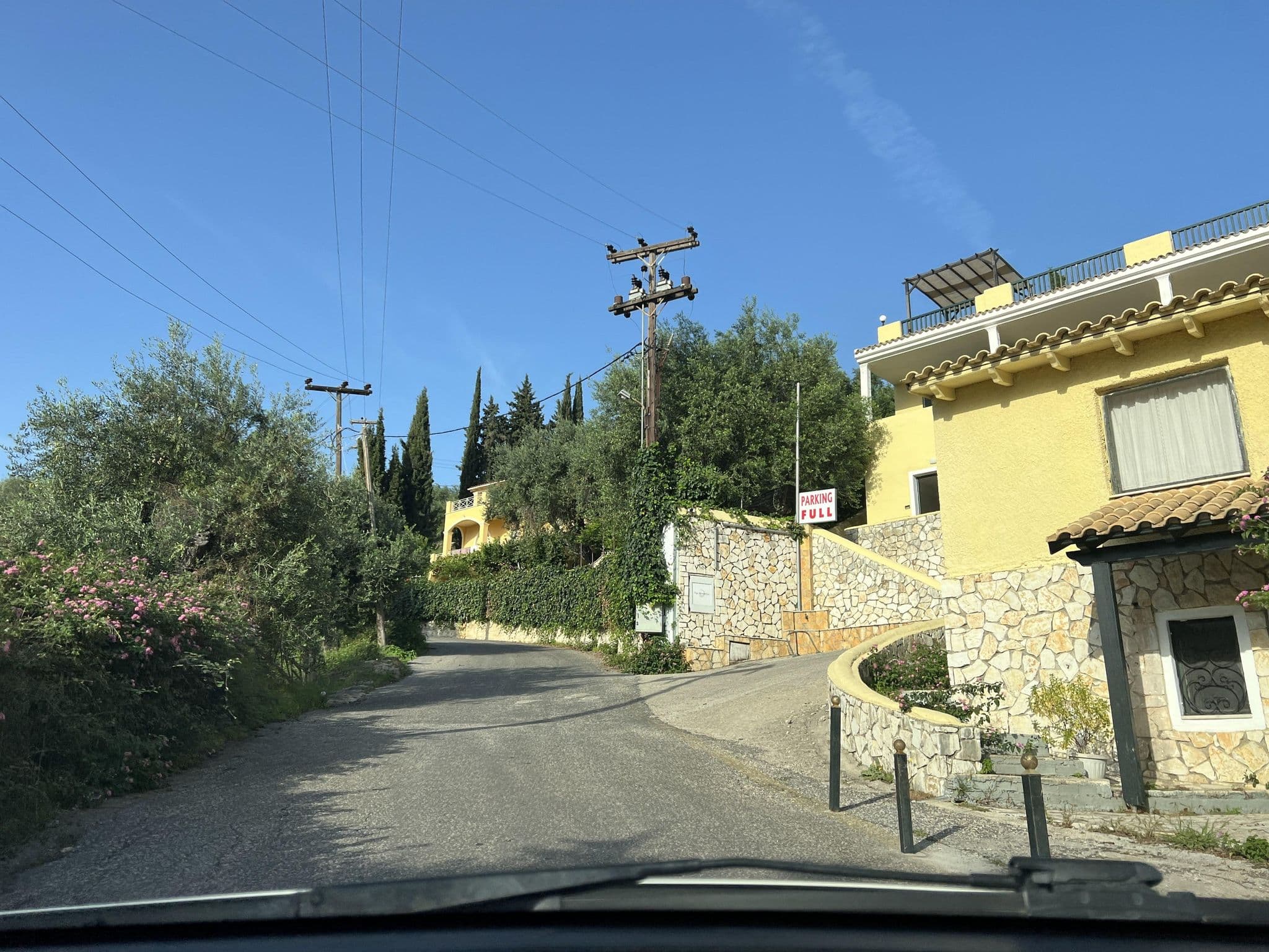 Street view near Corfu Residence, Kontokáli — © VMConsulting (CC BY-SA · Mapillary)
