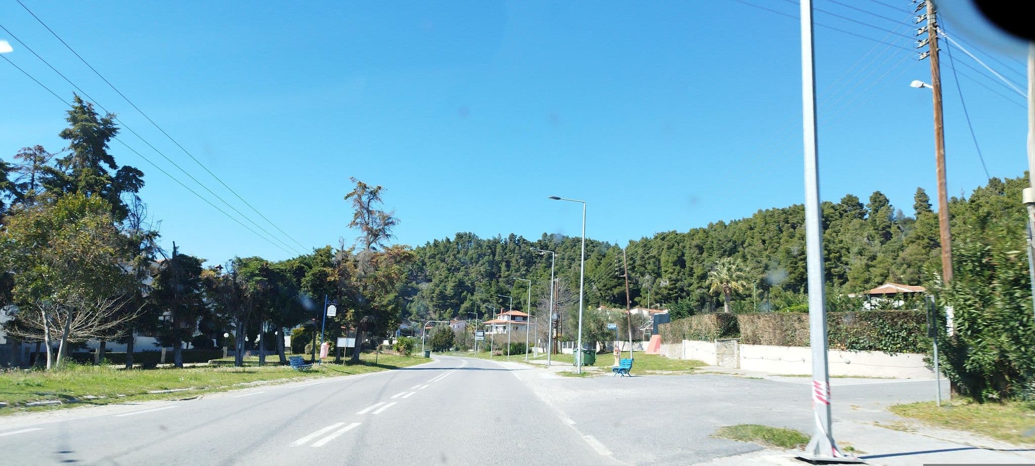 Street view near Julia Hotel, Kassándreia — © neau (CC BY-SA · Mapillary)