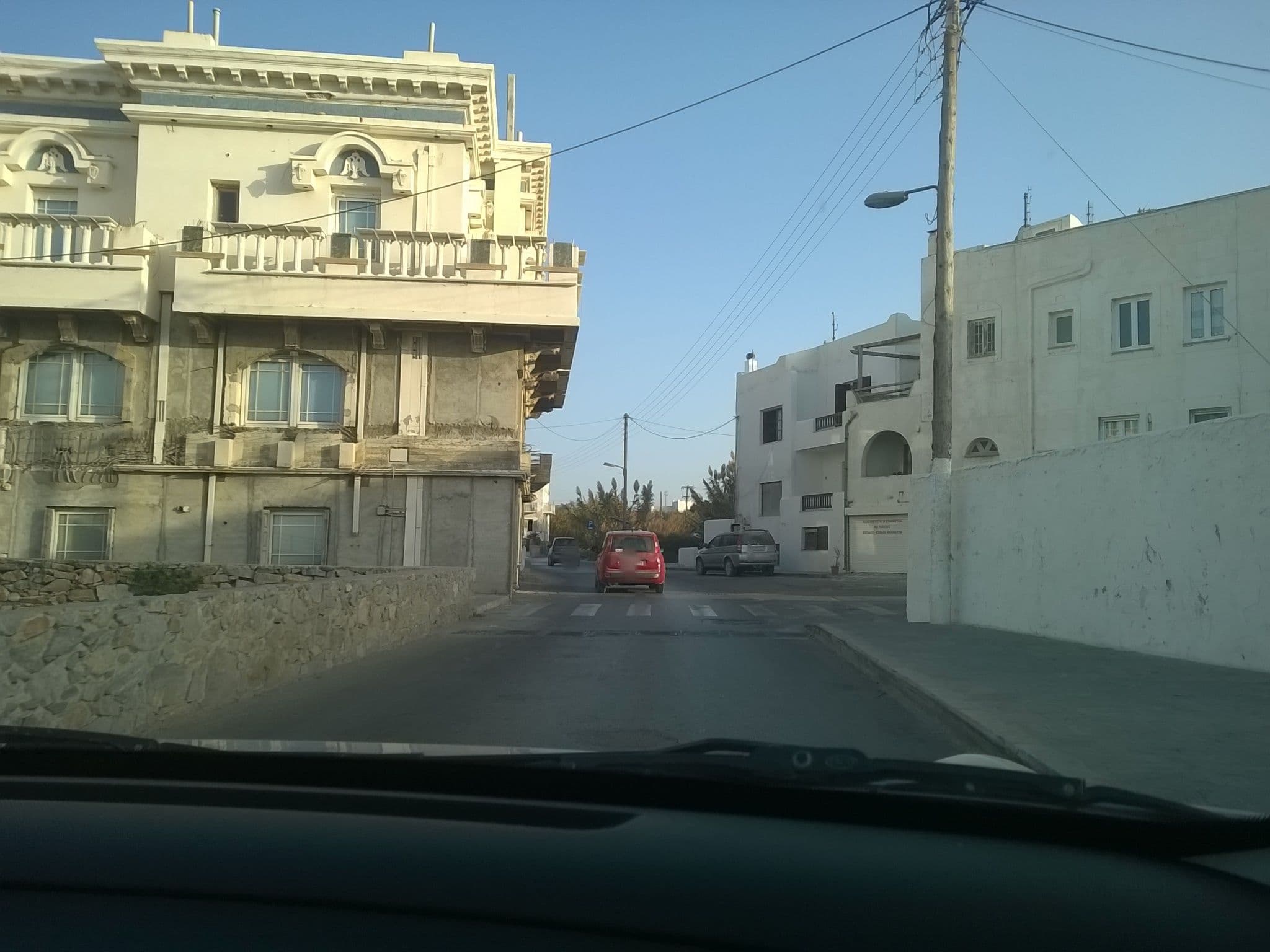 Street view near Hotel Apollon, Ξενοδοχείο, Náxos