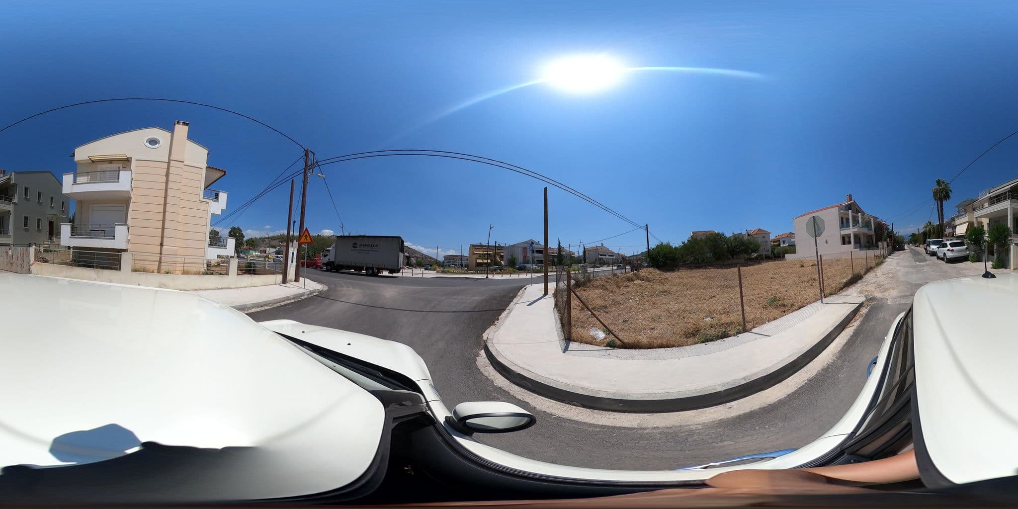 Street view near Katia's house, Náfplio — © efikour (CC BY-SA · Mapillary)