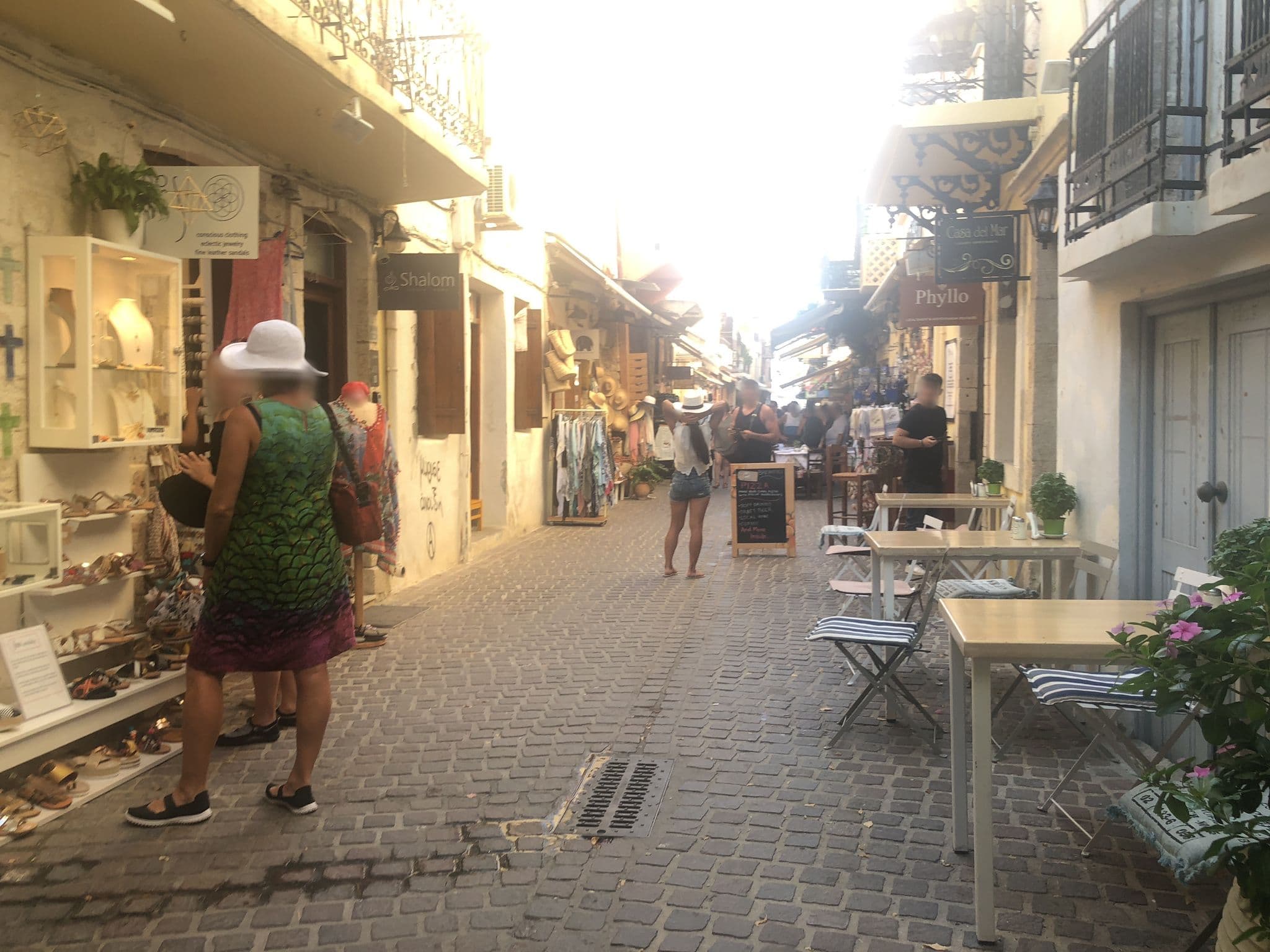 Street view near Chania Rooms, Chaniá — © rikkekofoed (CC BY-SA · Mapillary)