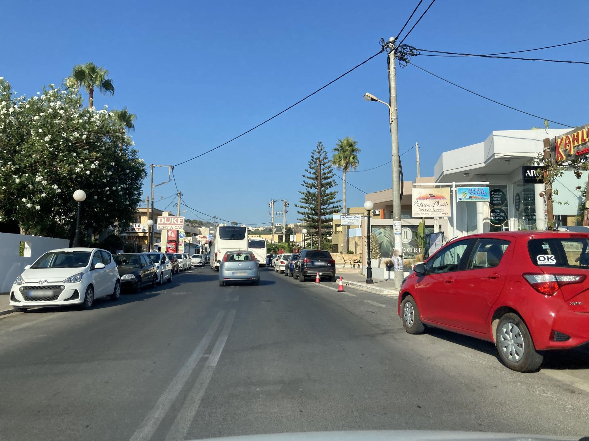 Street view near Studios Vasilis, Galatás — © fod (CC BY-SA · Mapillary)