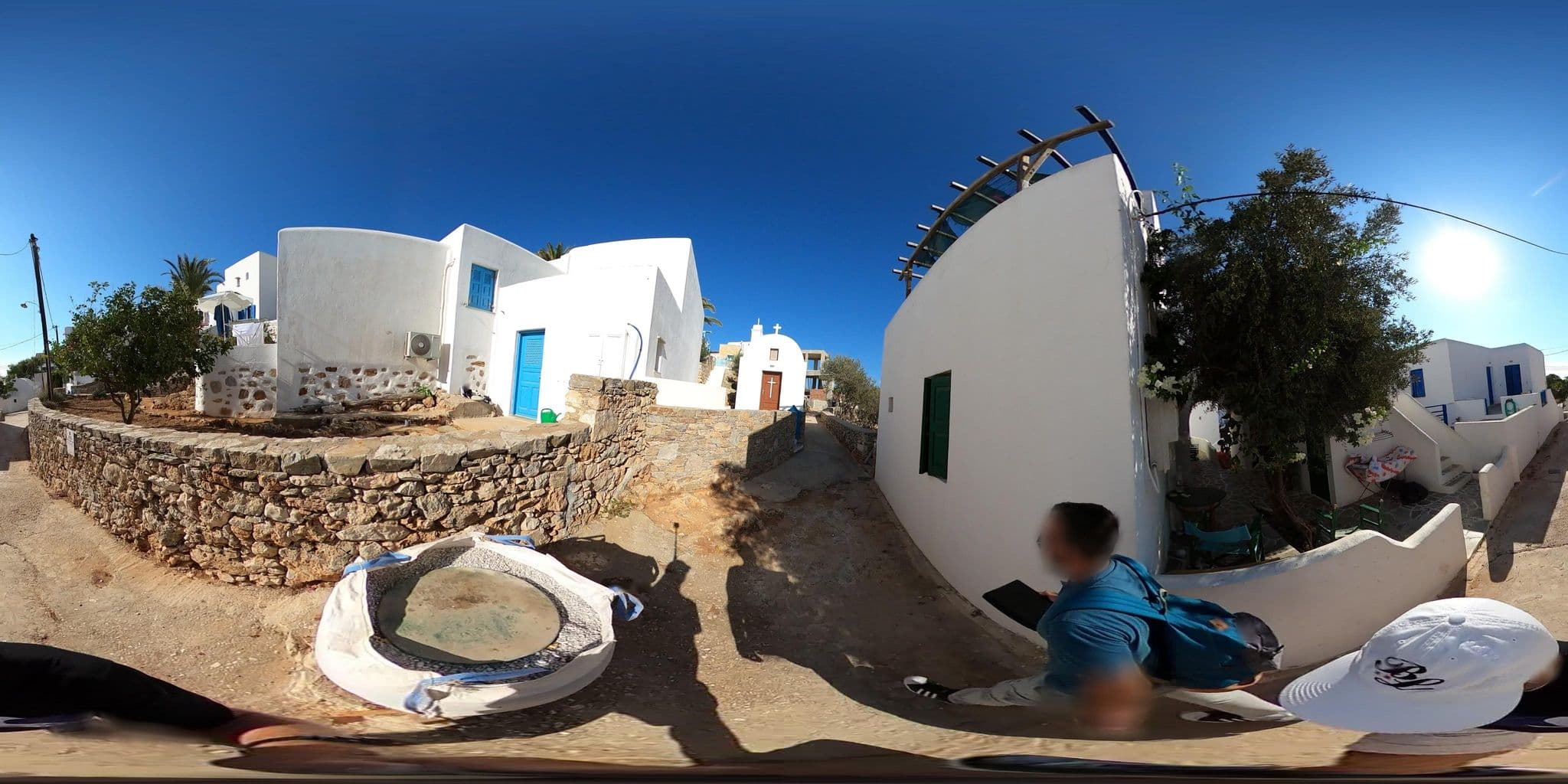 Street view near Evgenia, Íos — © supco_survey (CC BY-SA · Mapillary)