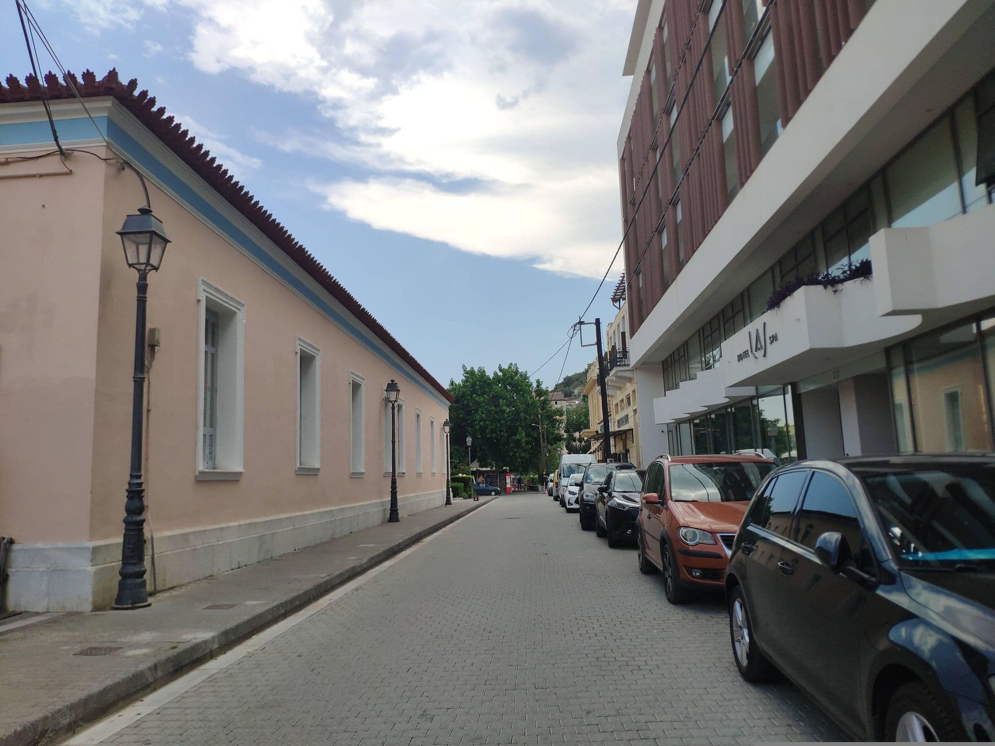 Street view near LAS HOTEL & SPA, Gýtheio — © pppetros (CC BY-SA · Mapillary)