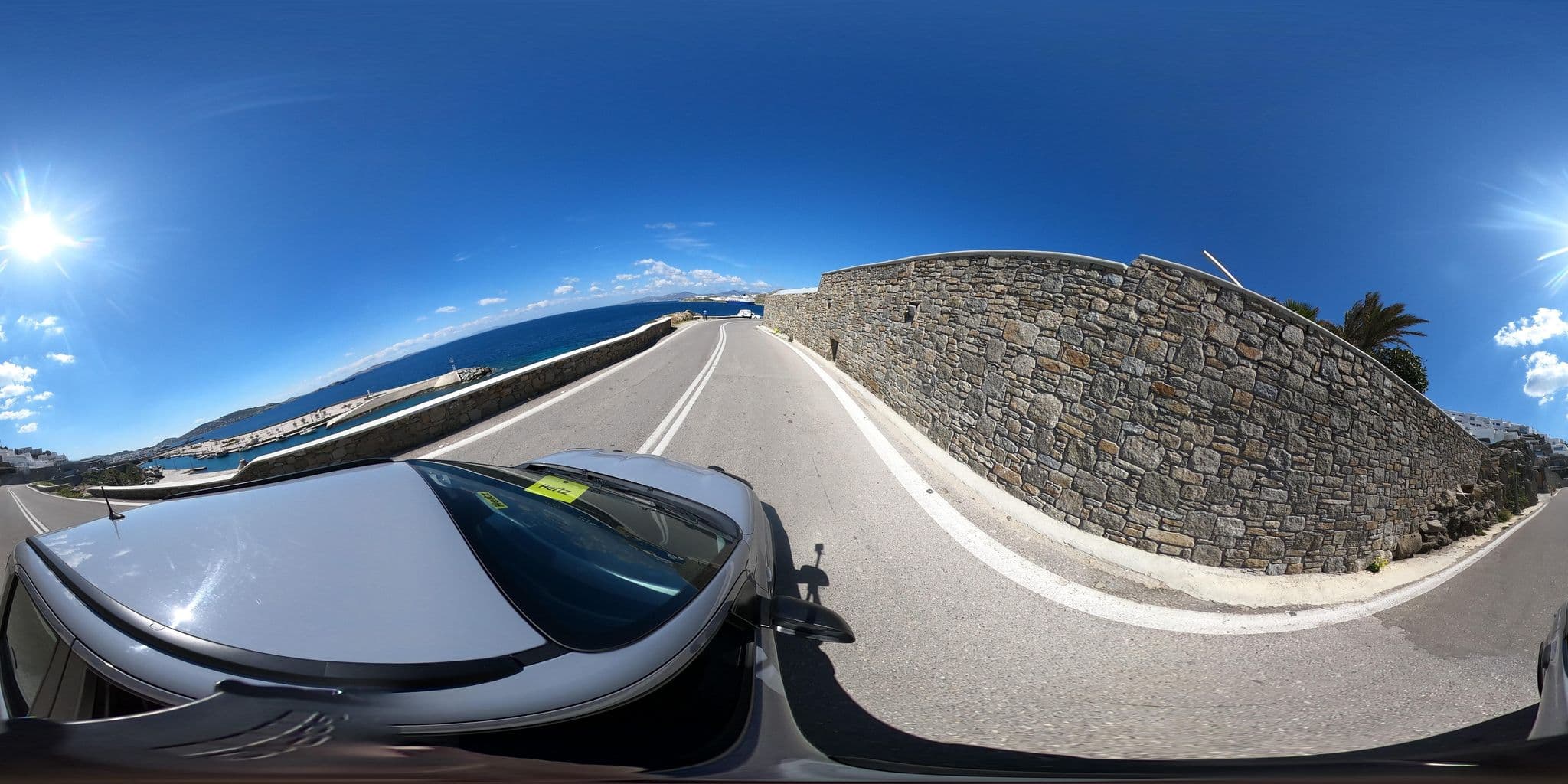 Street view near Cavotagoo Mykonos, Mykonos — © efikour (CC BY-SA · Mapillary)