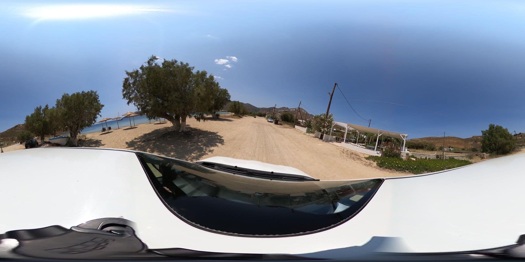 Street view near Avlomonas Beach, Adámas
