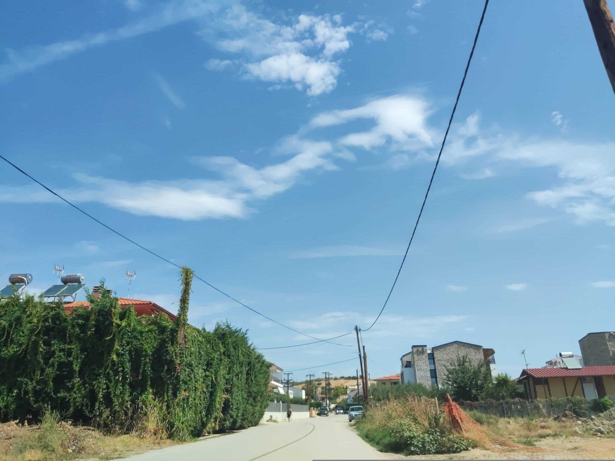 Street view near Dandelion Suites, Níkiti