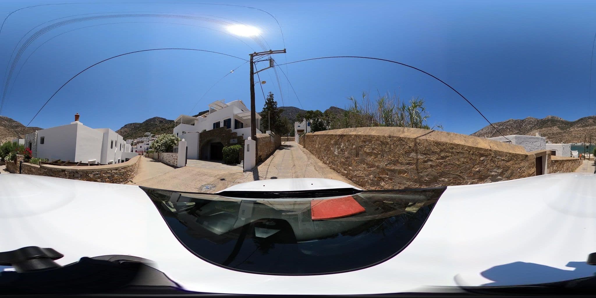 Street view near Sifnos House, Adámas