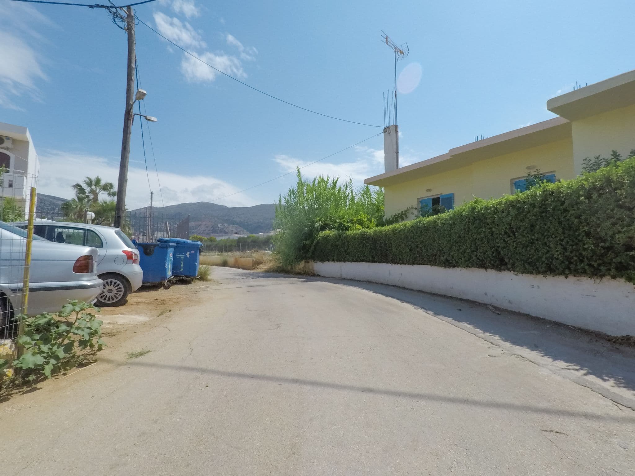 Street view near Stelios Gardens, Mália — © esario (CC BY-SA · Mapillary)