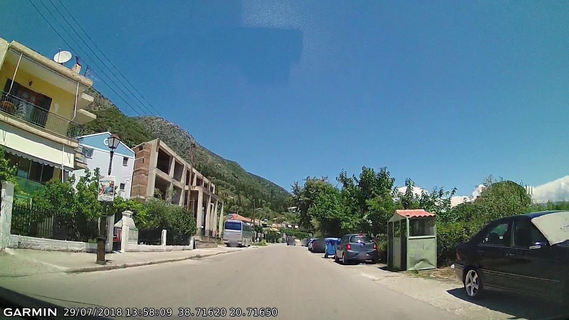 Street view near Nidri, Nidhríon — © pppetros (CC BY-SA · Mapillary)