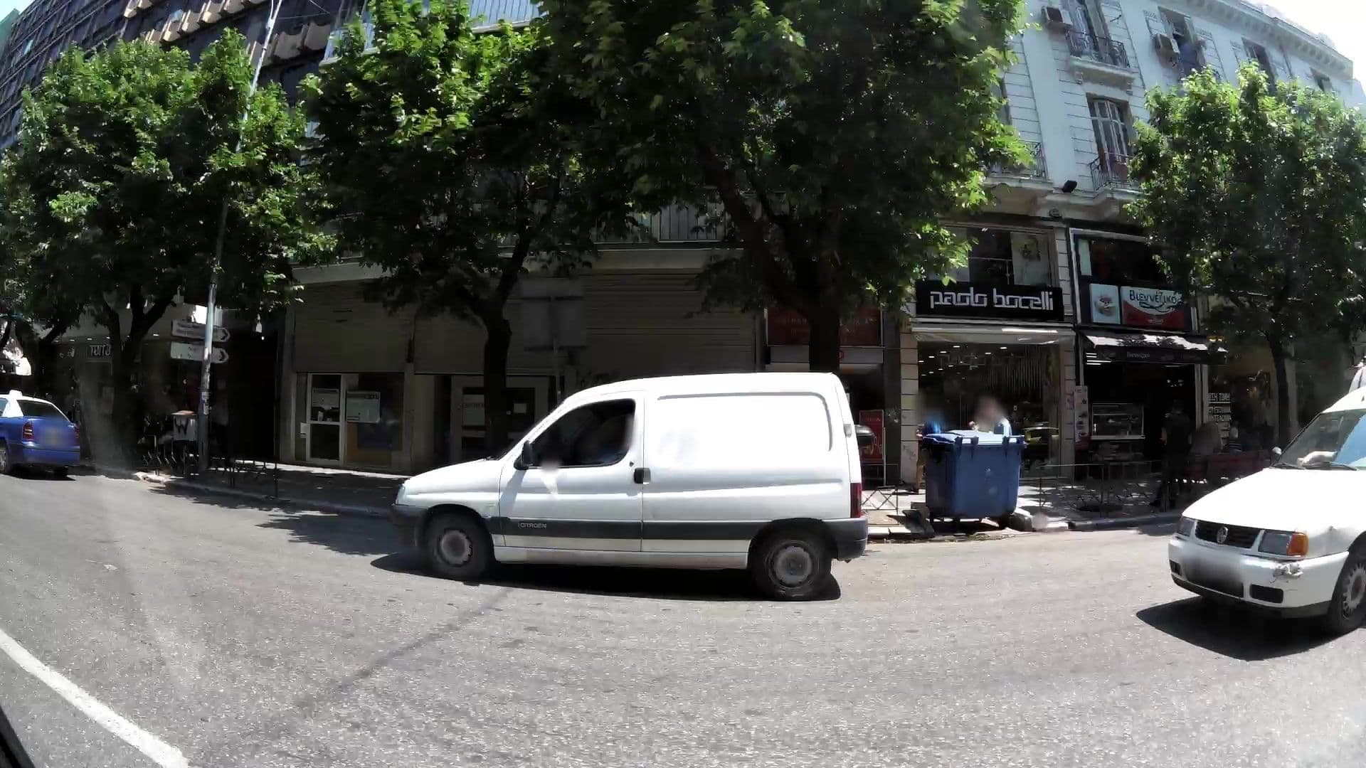 Street view near double suites #8, Thessaloníki — © kaartcam (CC BY-SA · Mapillary)