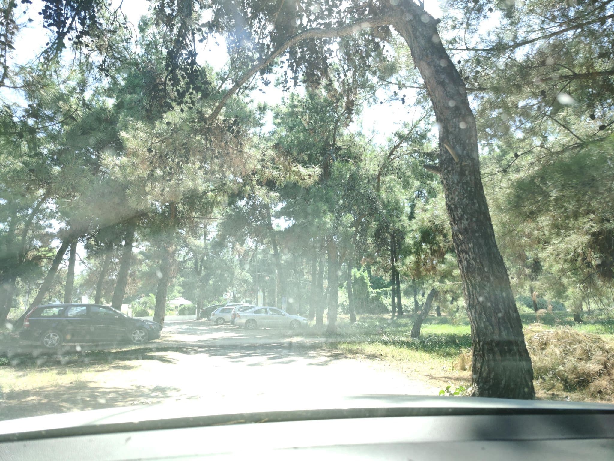 Street view near Studios Periklis, Prínos — © tr4sk (CC BY-SA · Mapillary)
