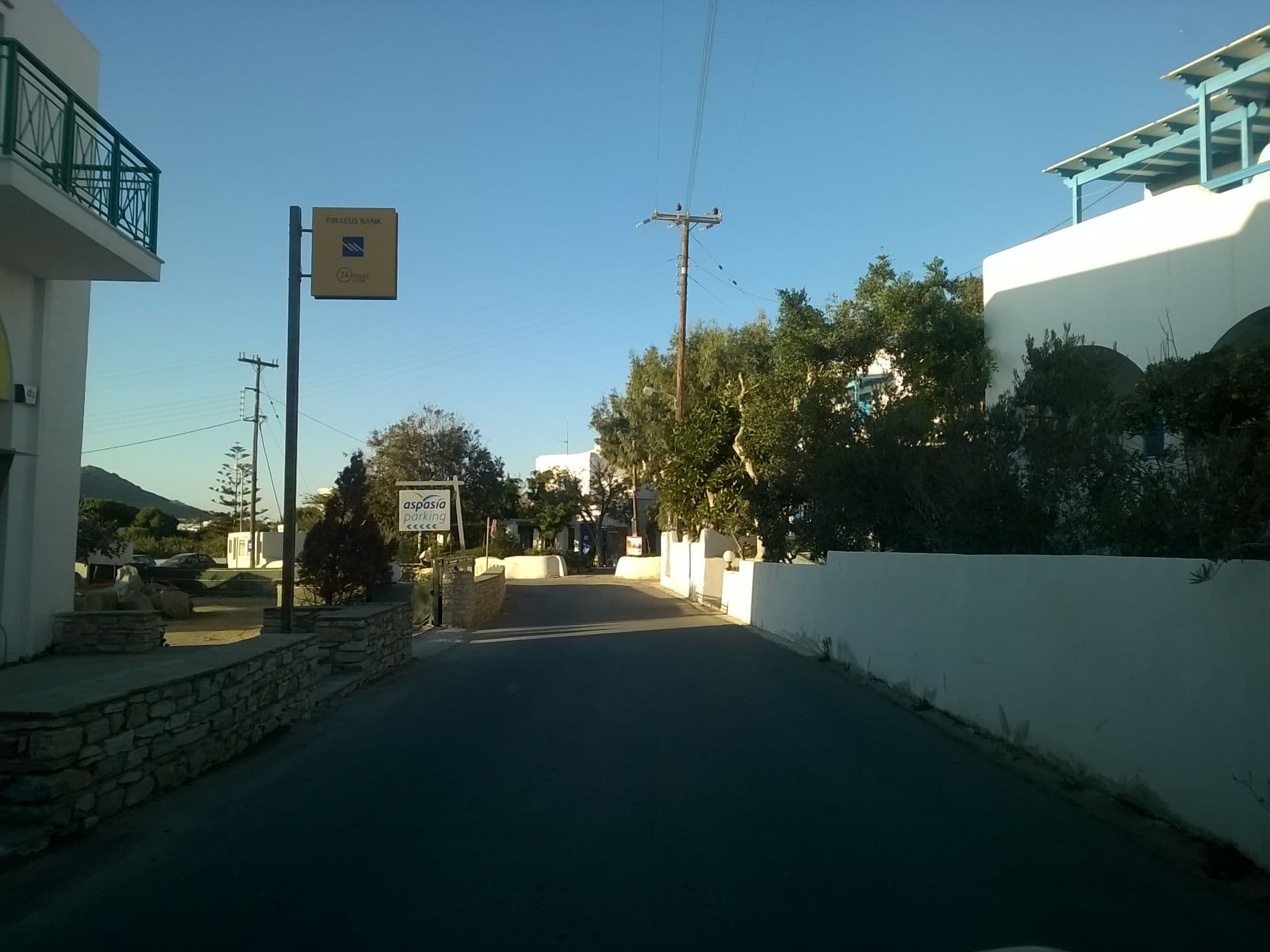Street view near Hotel (Studios) Aspasia, Náxos