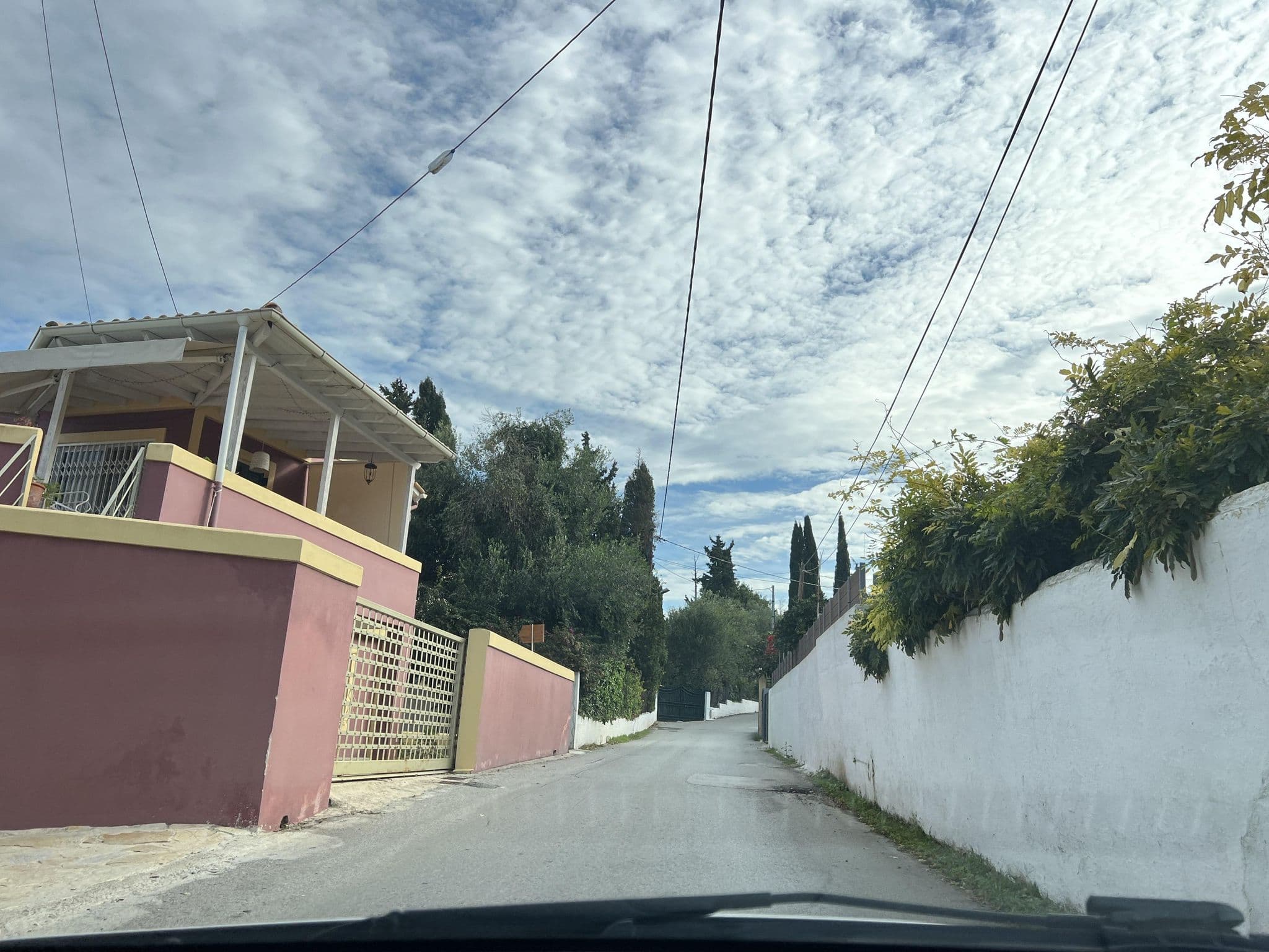 Street view near maria corfu apartments, Ágios Matthaíos — © VMConsulting (CC BY-SA · Mapillary)