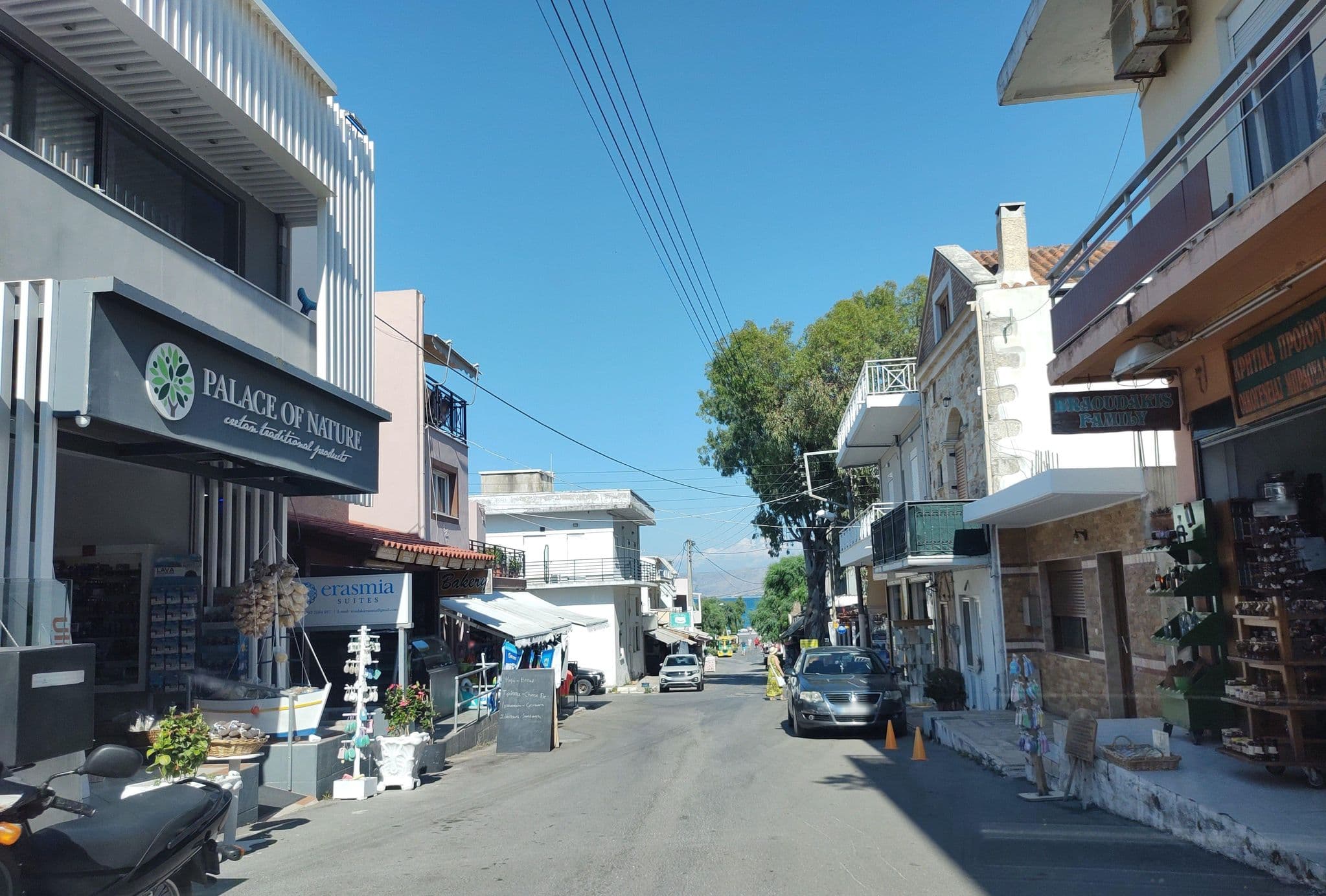Street view near erasmia suites, Georgioupolis
