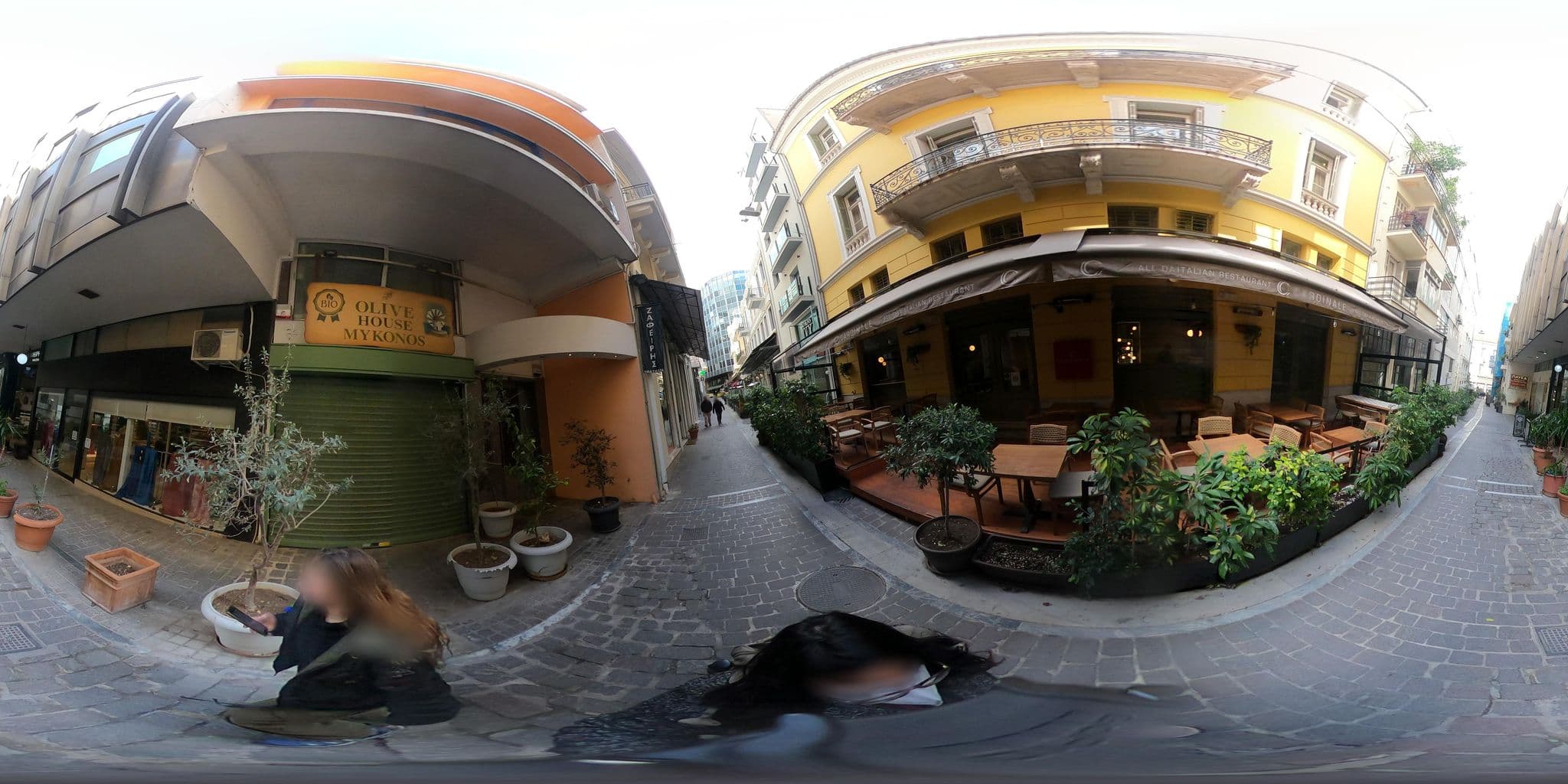 Street view near MET34, Athens