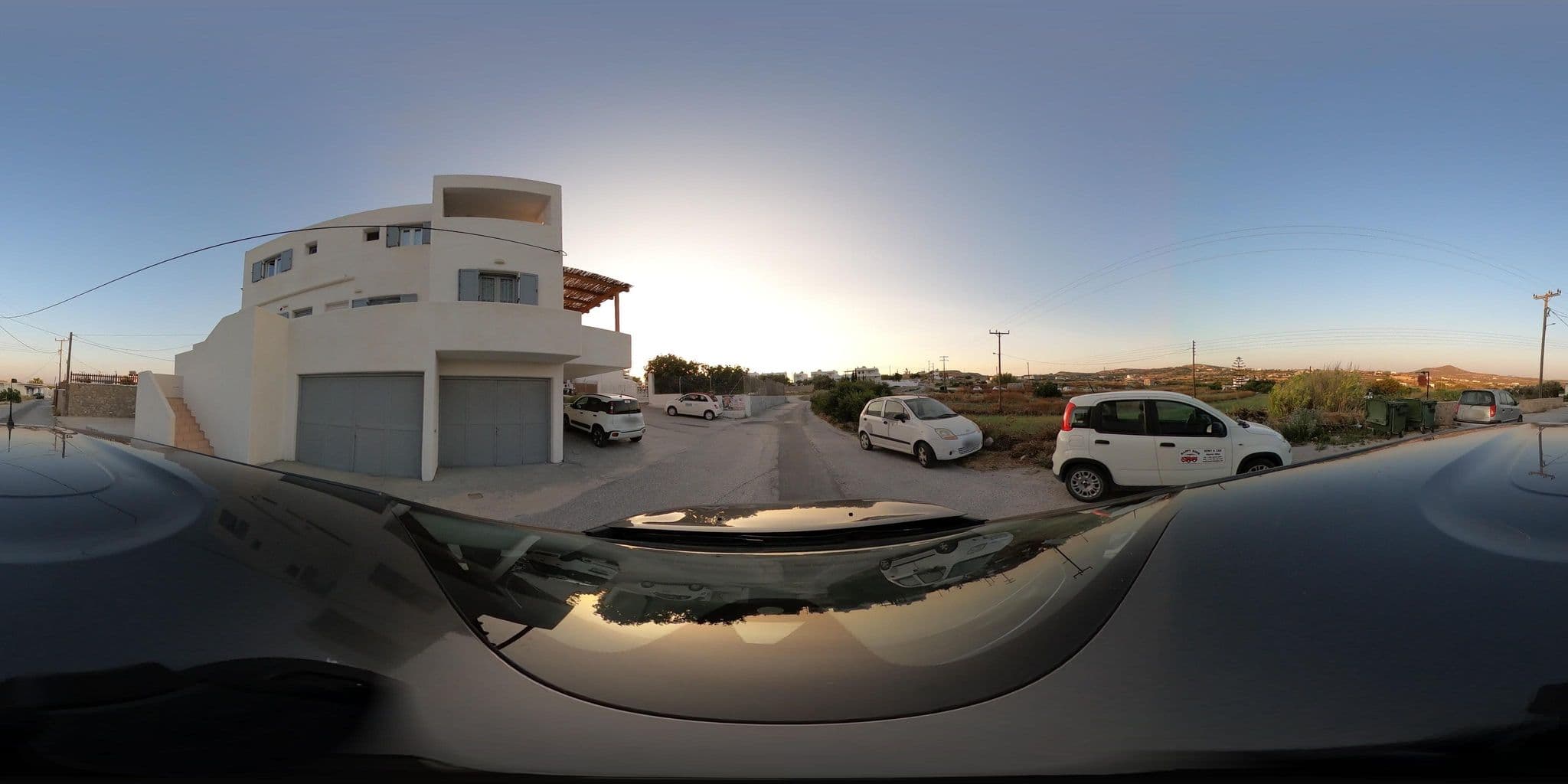 Street view near Milos del Sol, Adámas