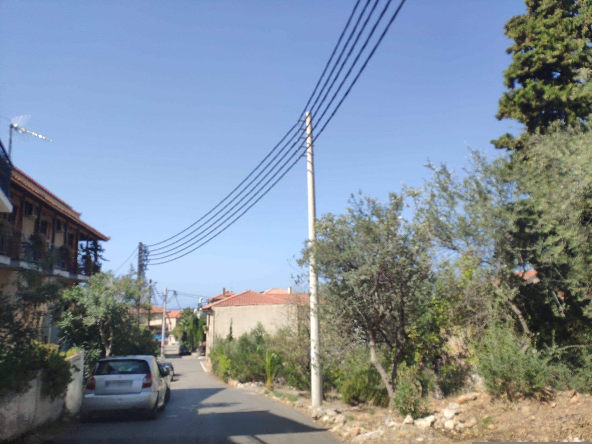 Street view near Ifigenia Rooms, Avía — © pppetros (CC BY-SA · Mapillary)