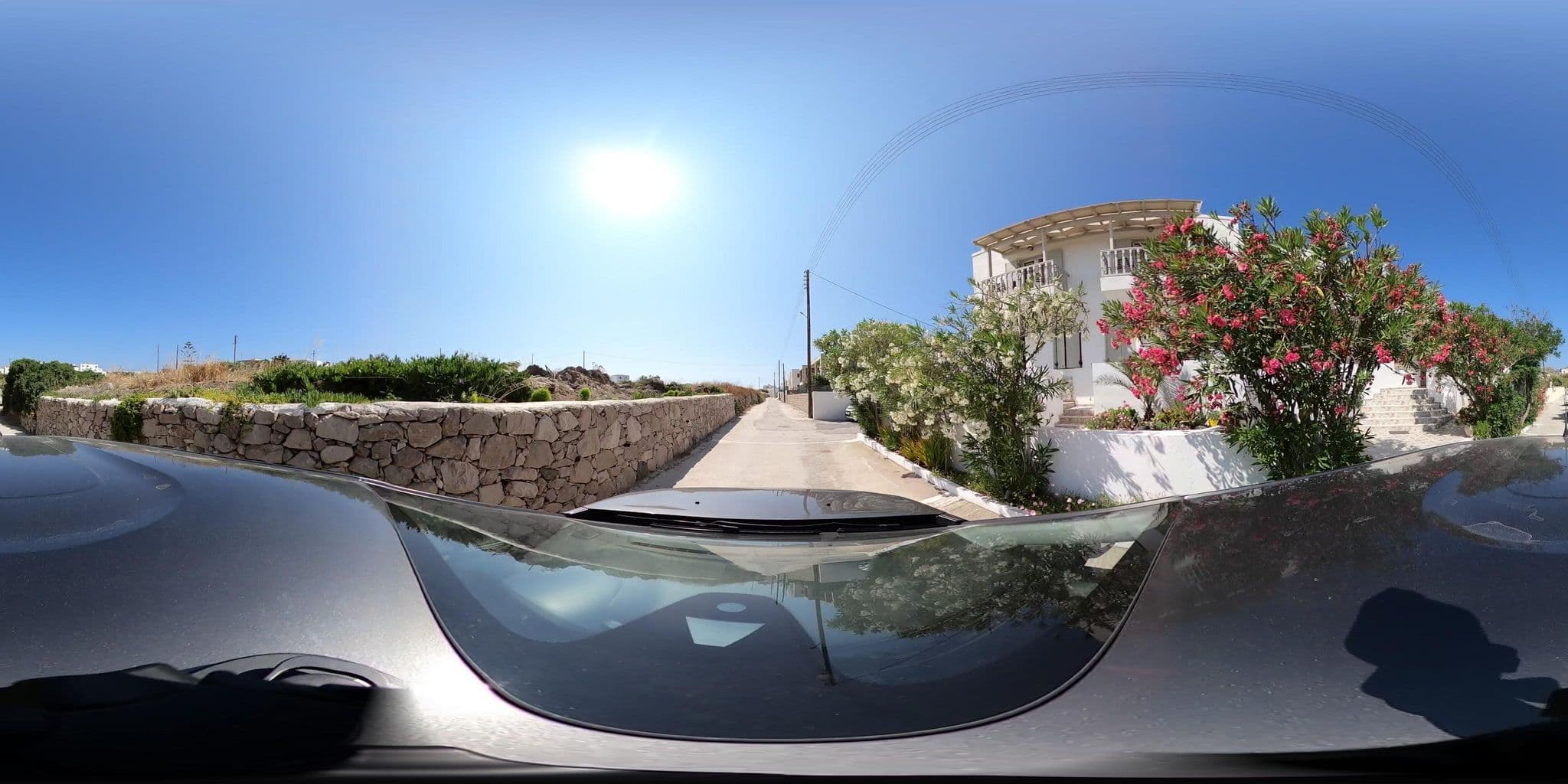 Street view near Ostria Studios, Adámas