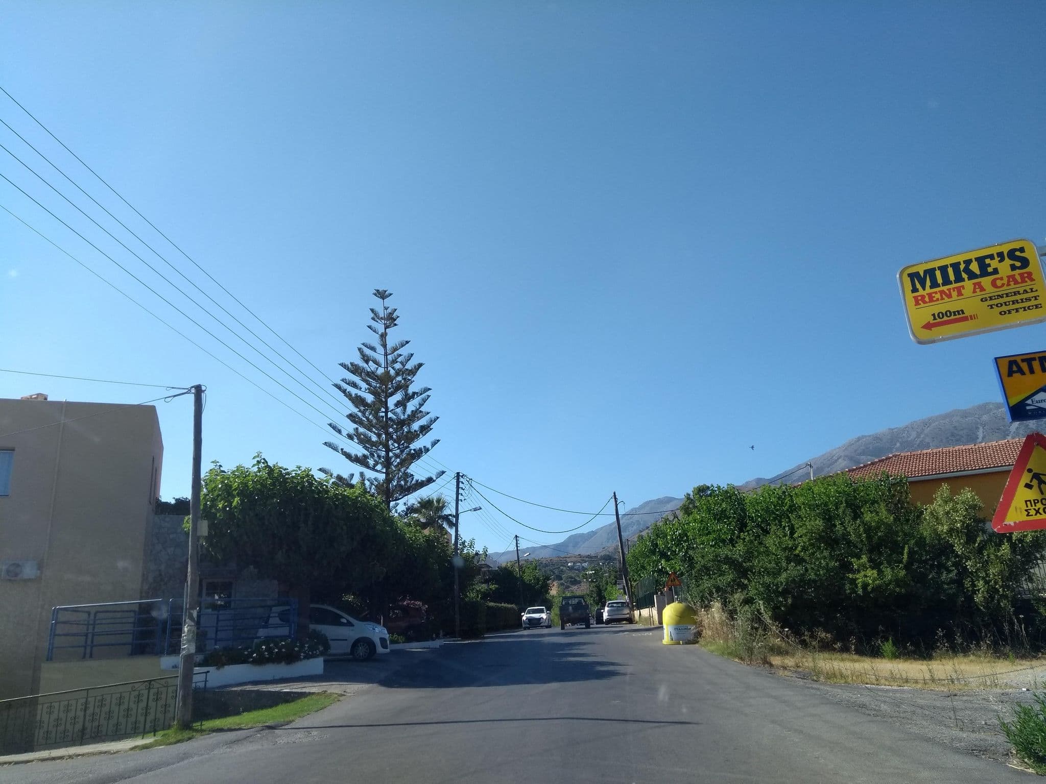 Street view near Nostalgie, Georgioupolis