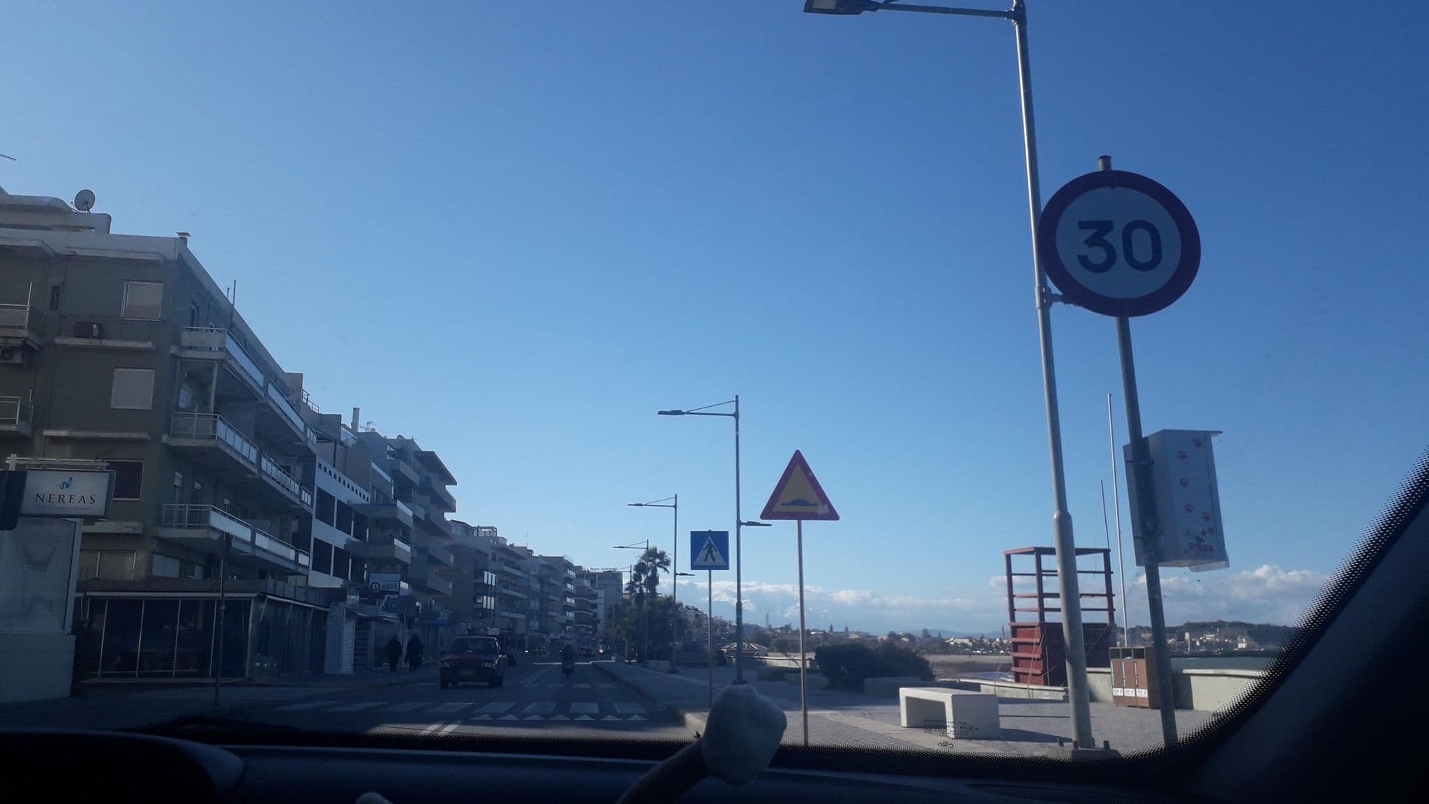Street view near Swell Boutique Hotel, Rethymno