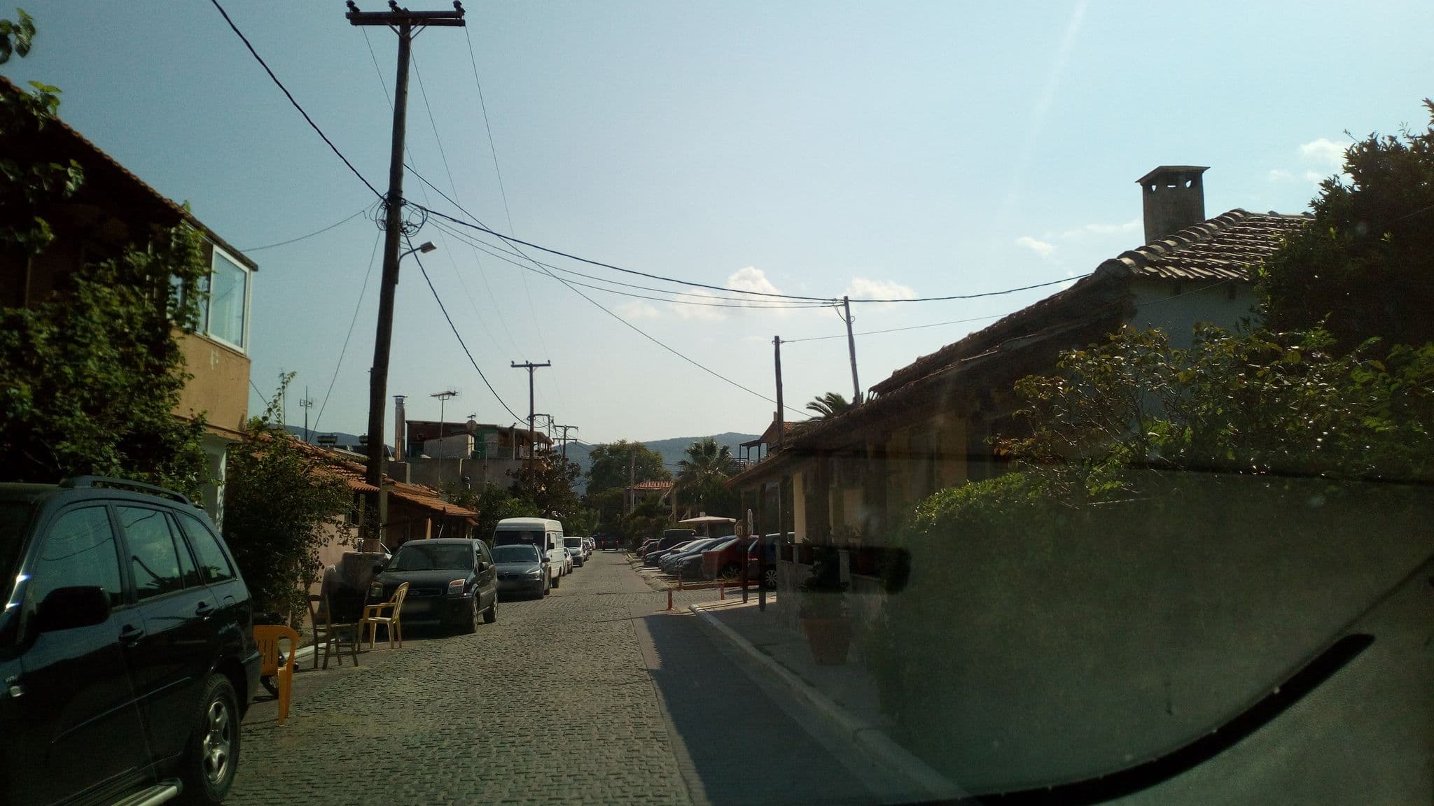 Street view near Villa Maria, Sárti — © skarmoutsosv (CC BY-SA · Mapillary)