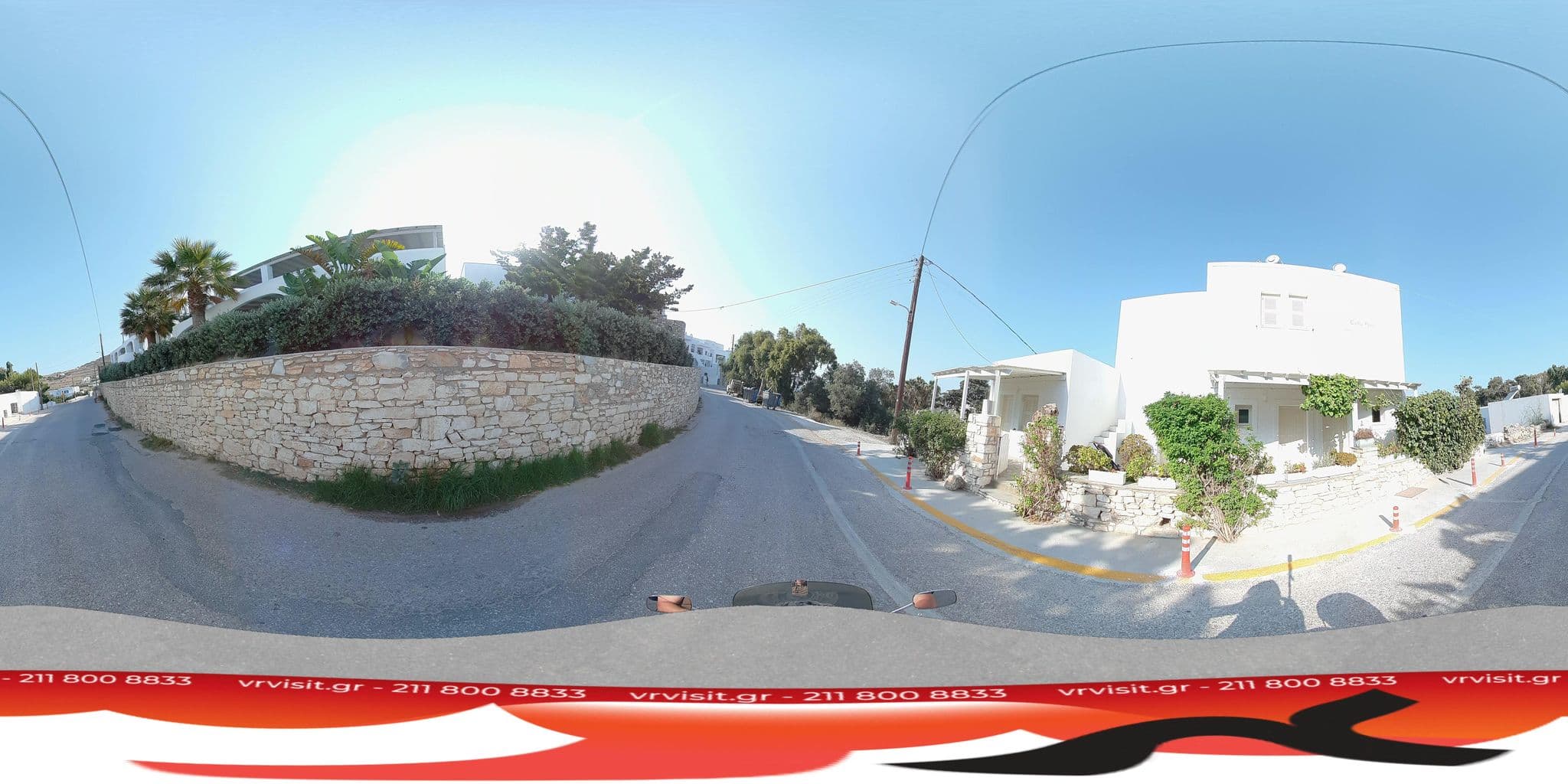 Street view near Aloni Hotel, Páros — © VRvisit (CC BY-SA · Mapillary)