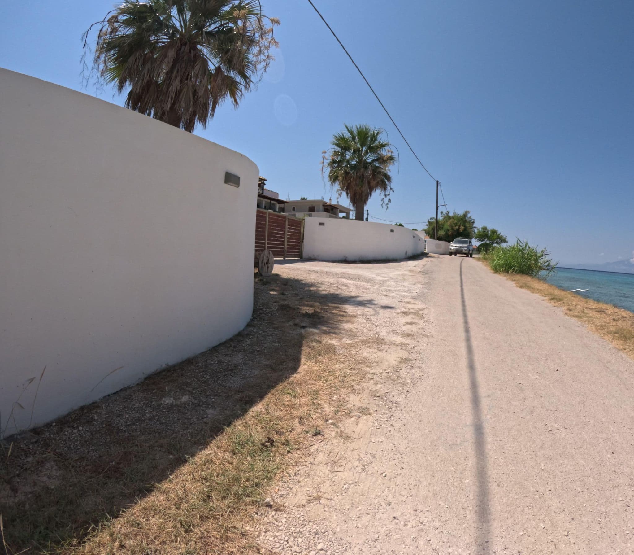Street view near Gaia Beach House, Katastárion — © krzyk (CC BY-SA · Mapillary)