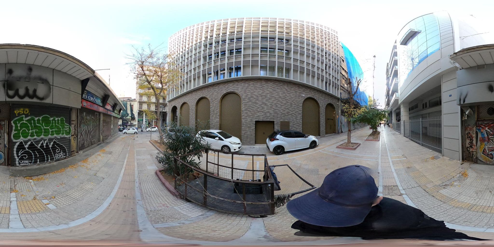 Street view near Evia, Athens — © costasl (CC BY-SA · Mapillary)